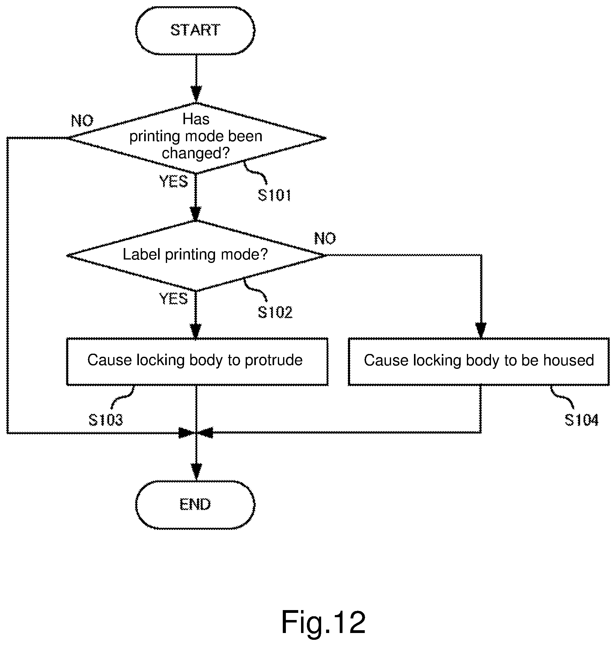 Patent US12576655 Figure 12 – Printer