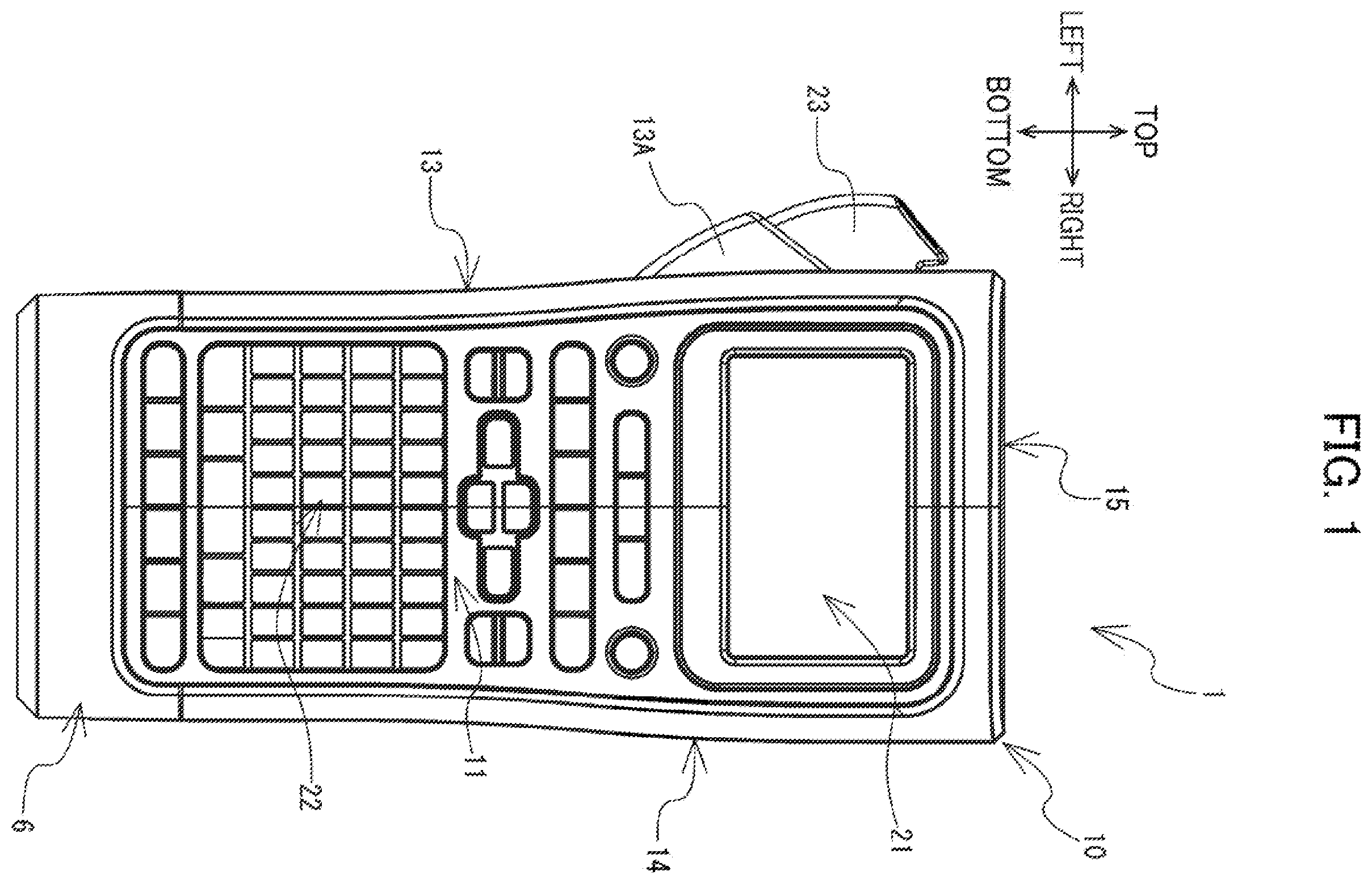 Patent US12576657 Figure 1 – Printing device having guide channel for guiding liquid discharged from housing toward outside of the printing device