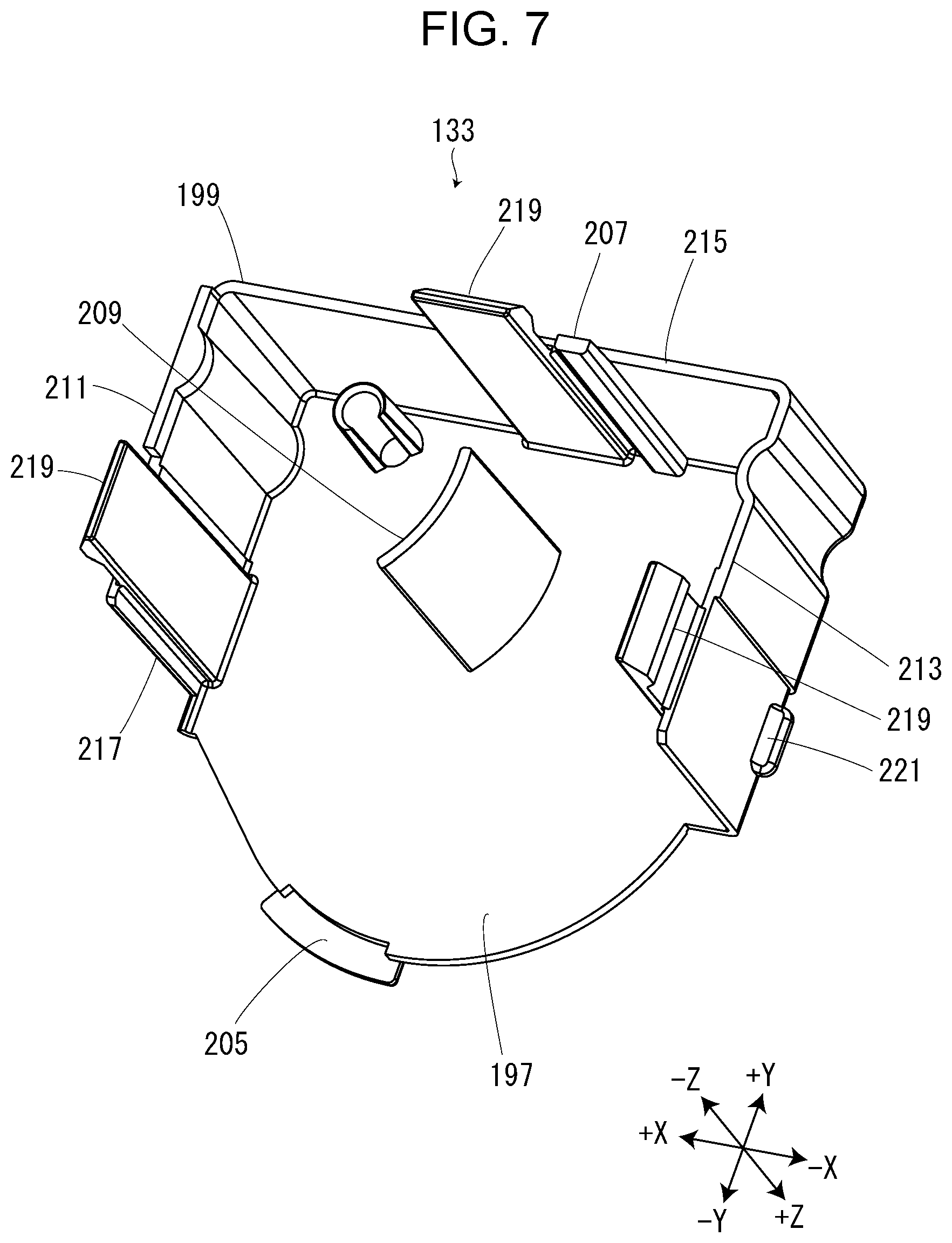 Patent US12576659 Figure 7 – Ribbon cartridge