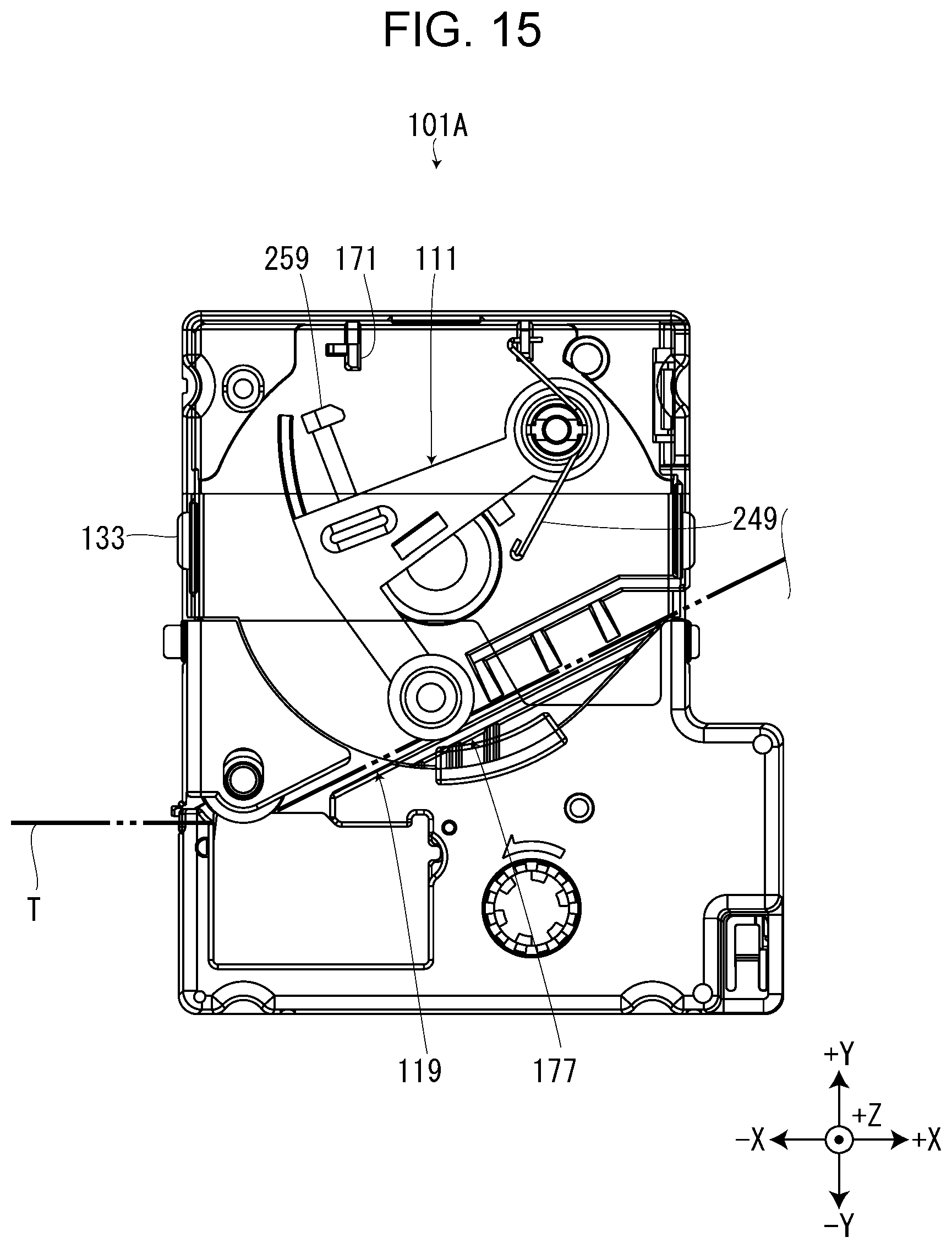 Patent US12576659 Figure 14 – Ribbon cartridge