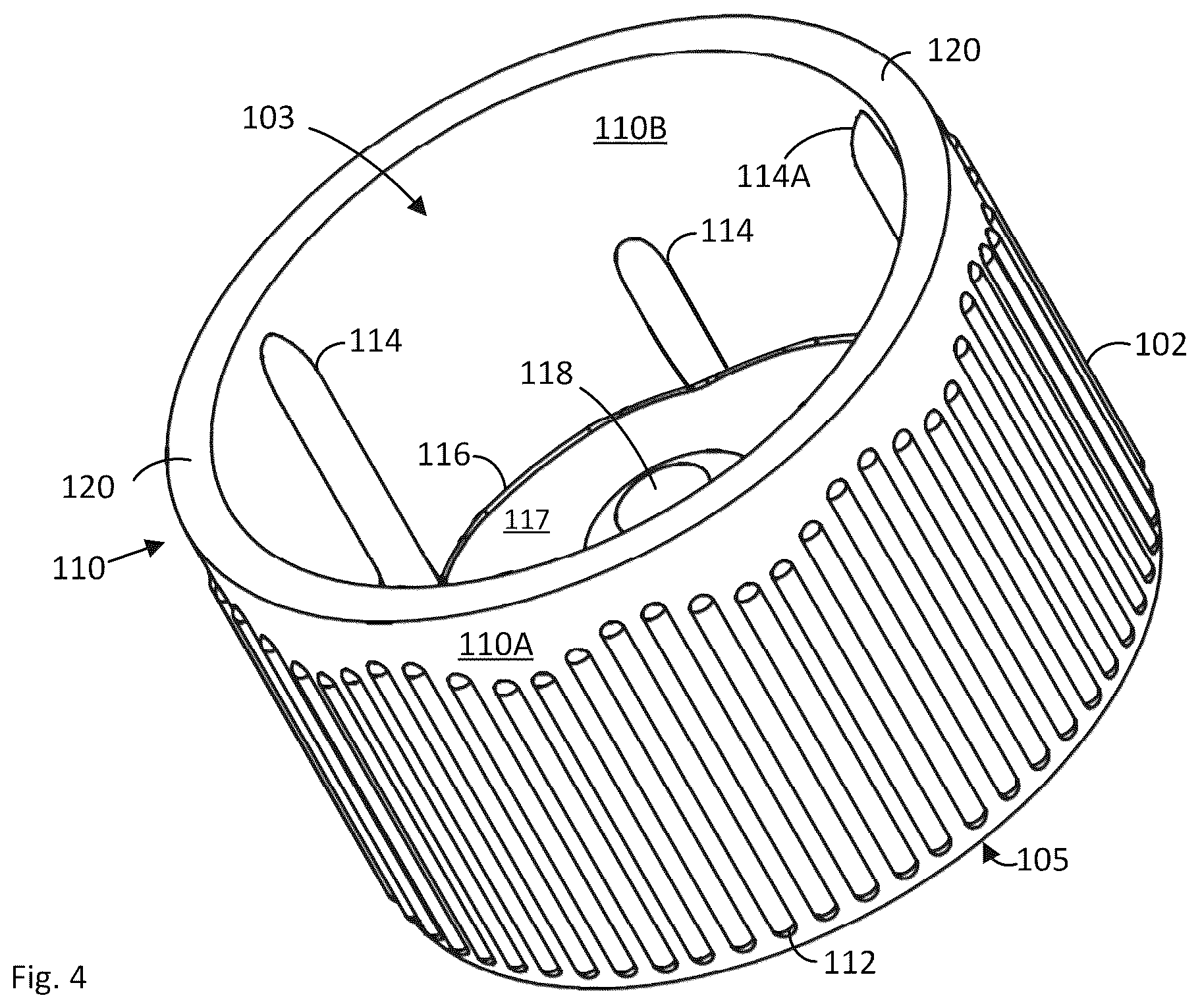 Patent US12576665 Figure 2 – Vessel for use in multiple positions and methods of use