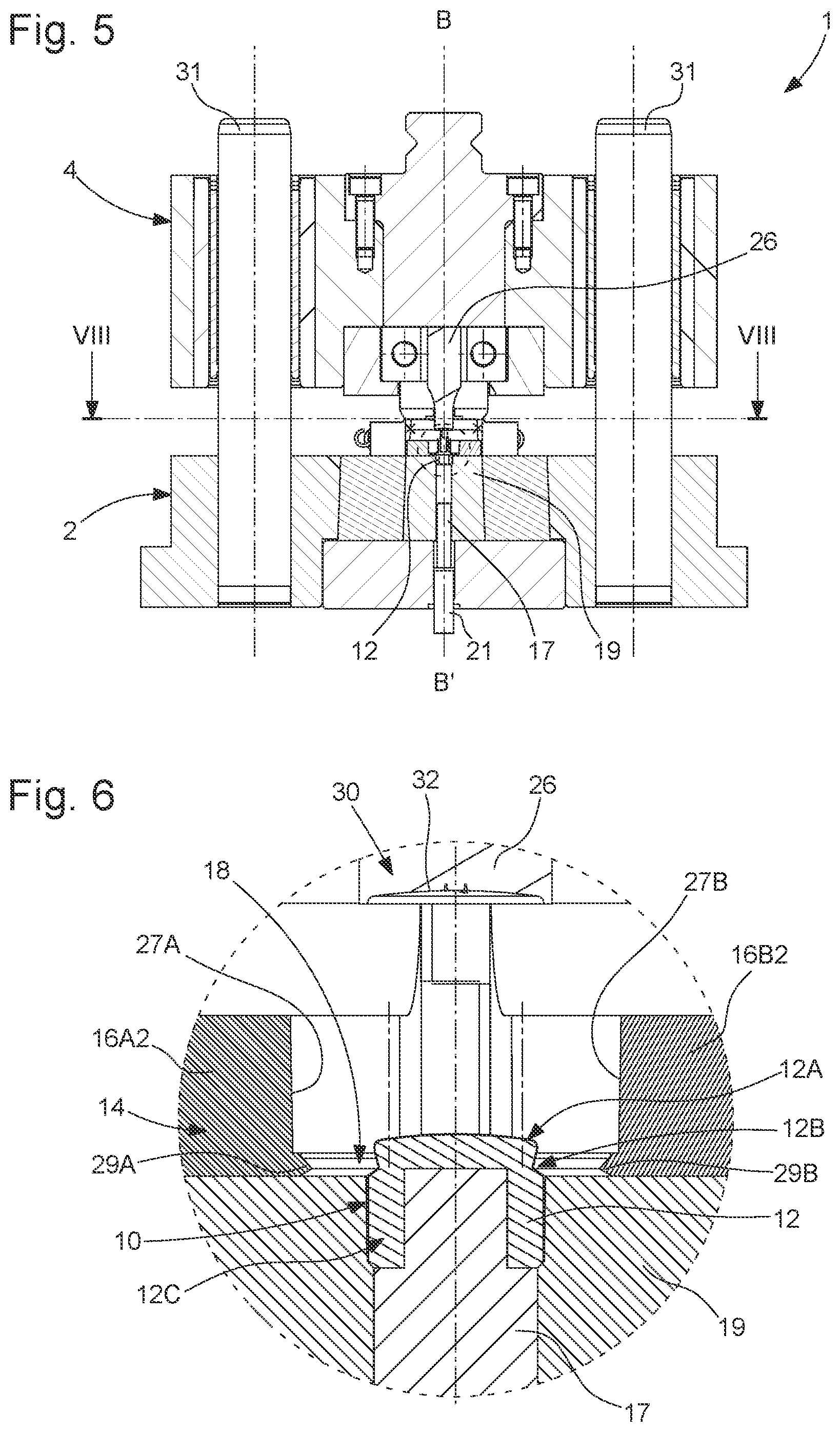 Patent US12576666 Figure 3 – Swaging tool forming a stamp, and associated stamping process