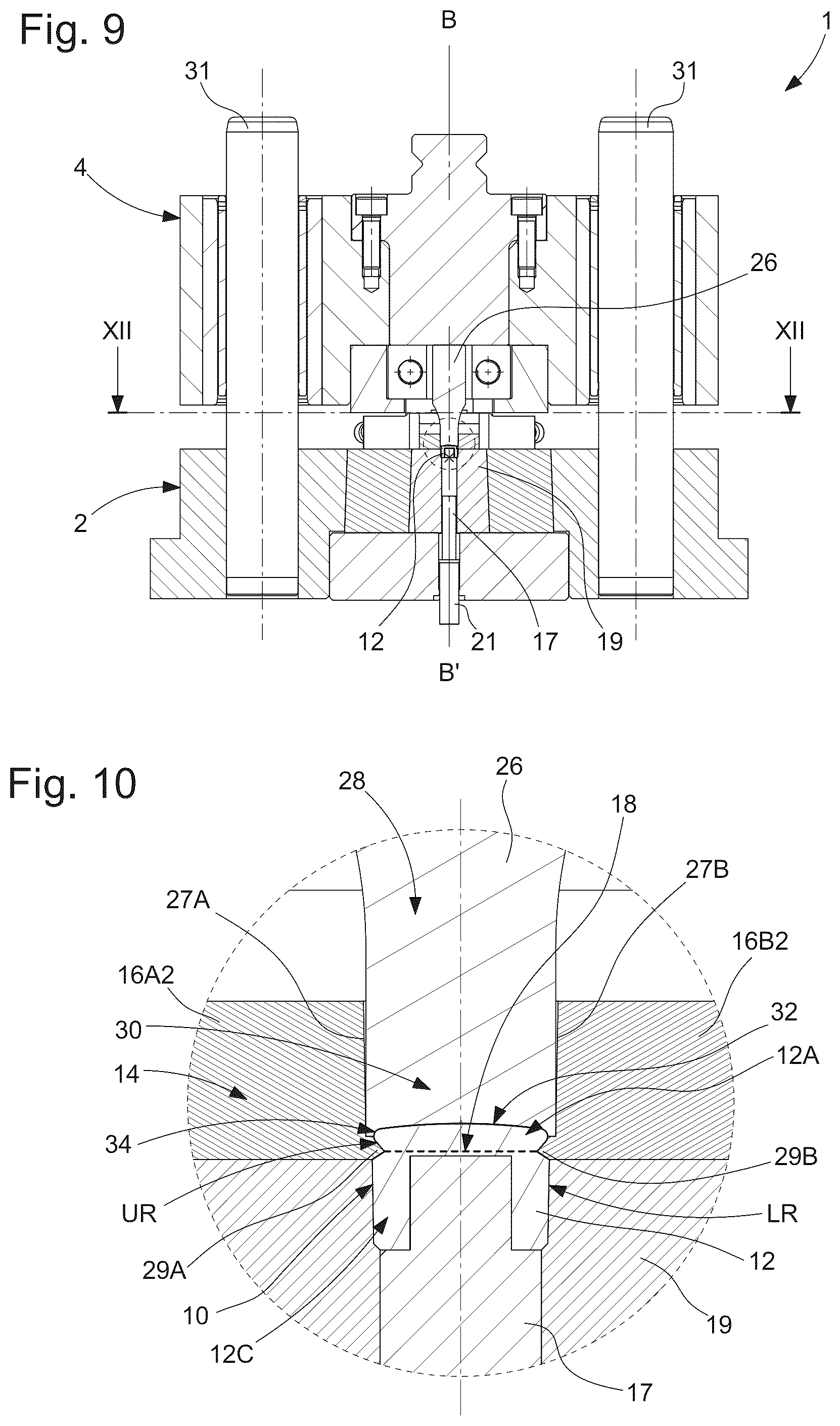 Patent US12576666 Figure 5 – Swaging tool forming a stamp, and associated stamping process