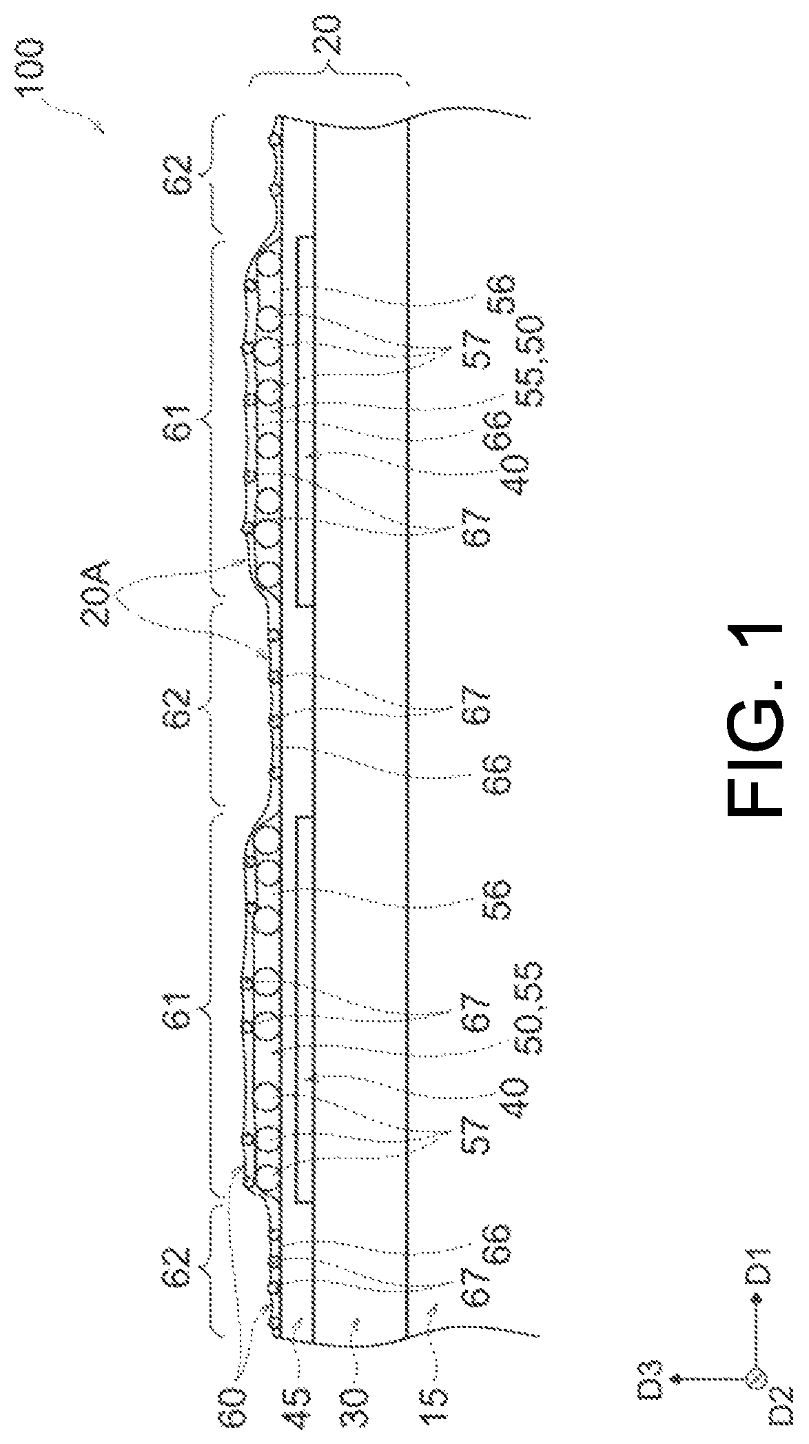 Patent US12576667 Figure 1 – Decorative sheet and decorative member
