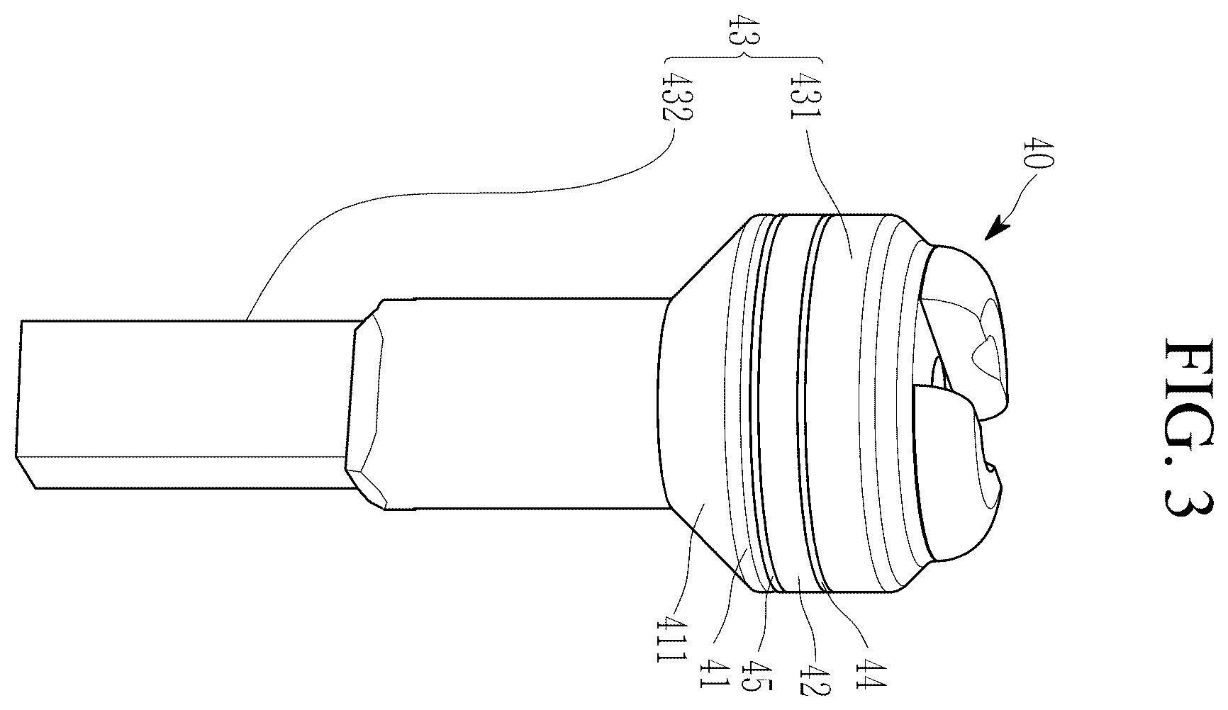 Patent US12576668 Figure 3 – Nipple assembly for spoke wheel, and spoke wheel including same