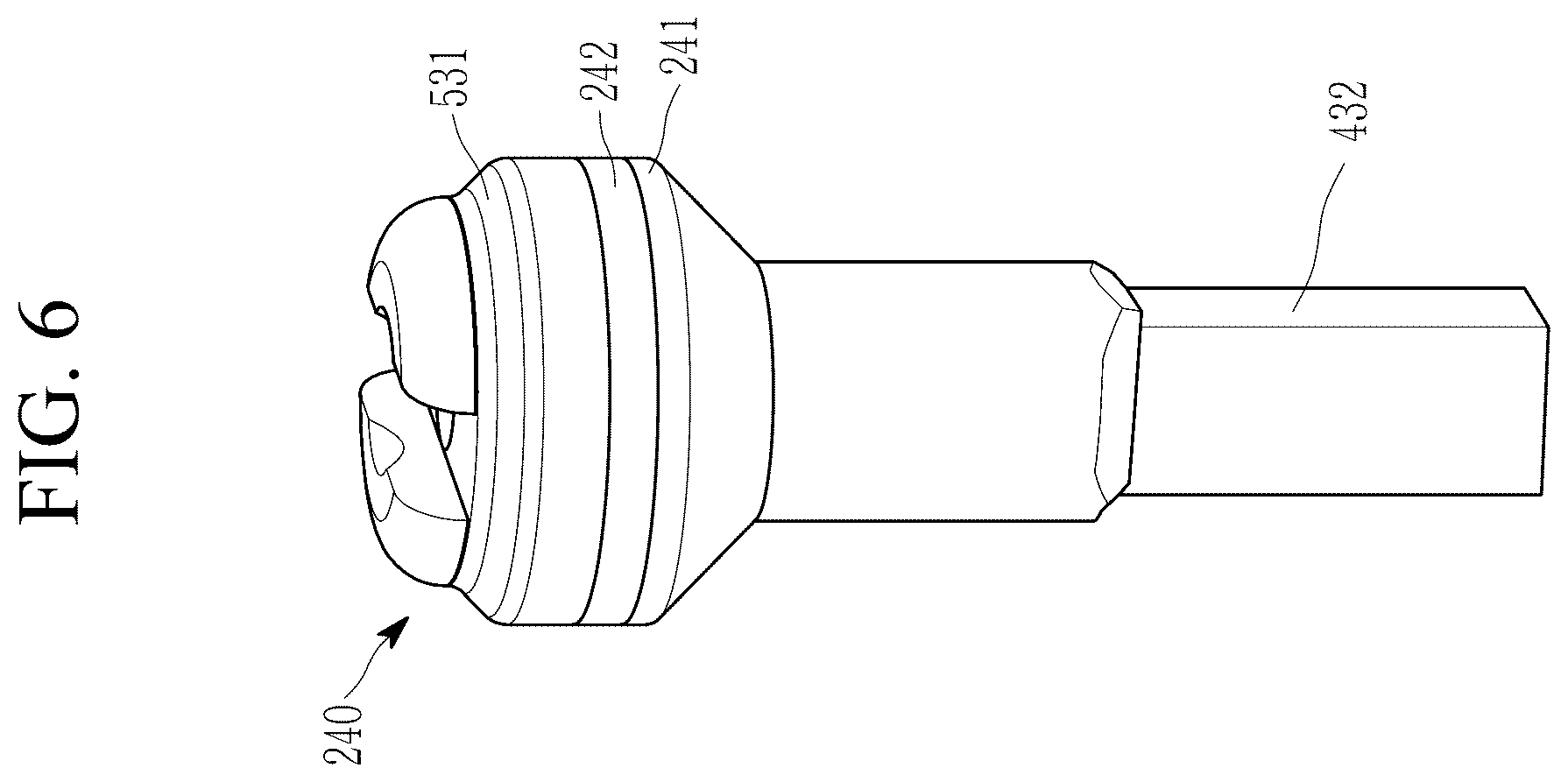 Patent US12576668 Figure 6 – Nipple assembly for spoke wheel, and spoke wheel including same