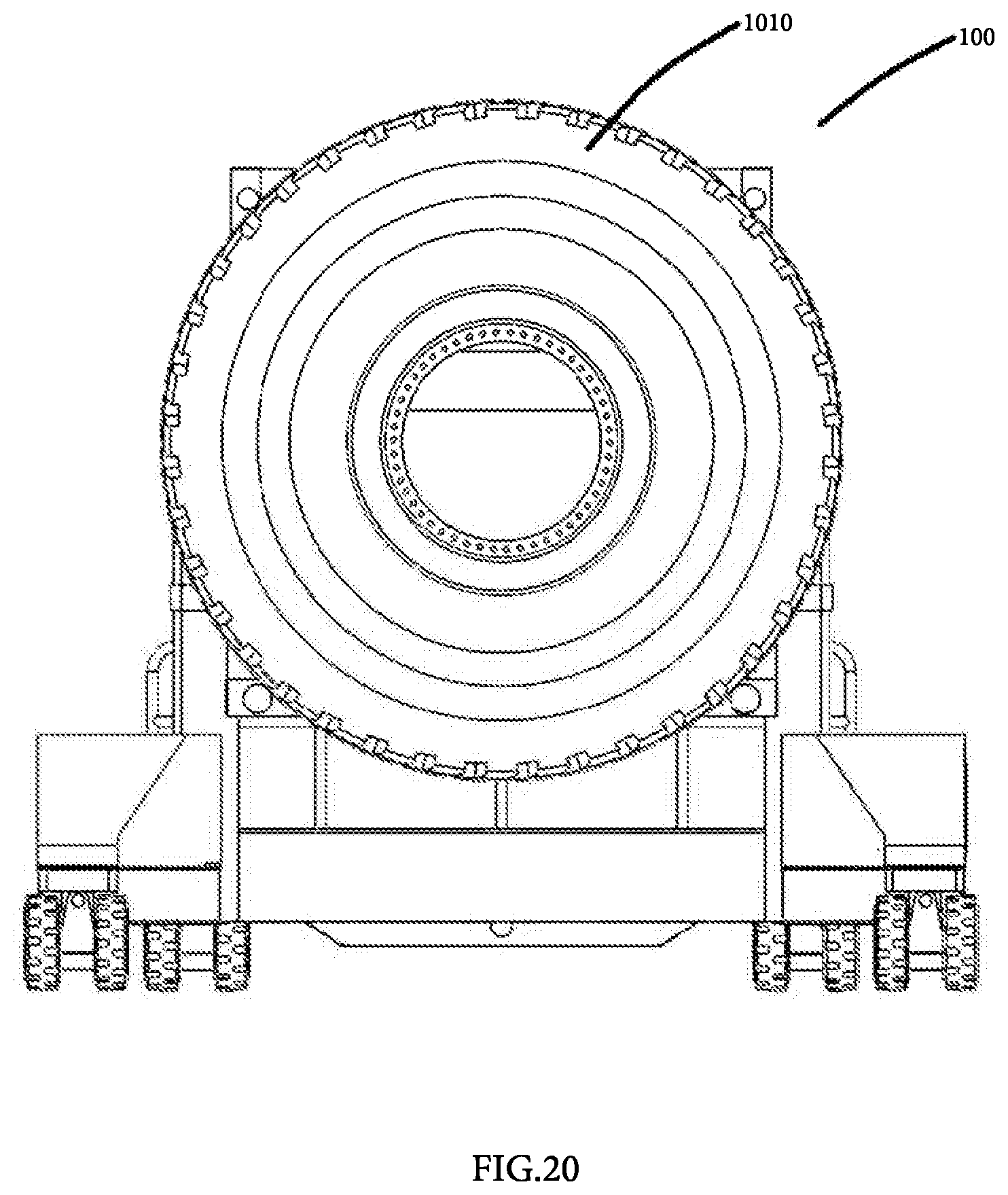 Patent US12576671 Figure 20 – Tire handler having tire lay flat capability