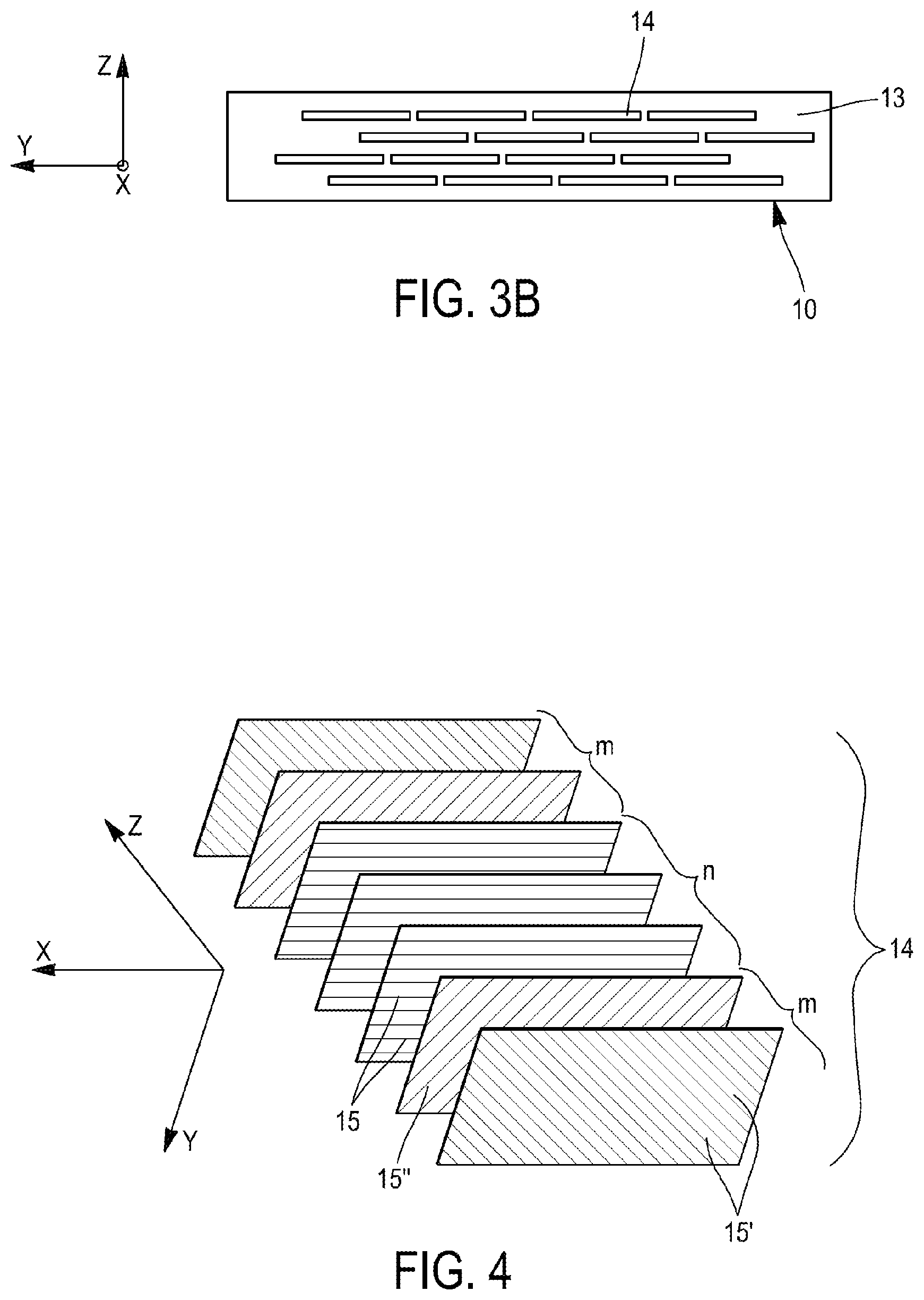 Patent US12576673 Figure 2 – Tire comprising reinforcing elements in the form of laminated strips