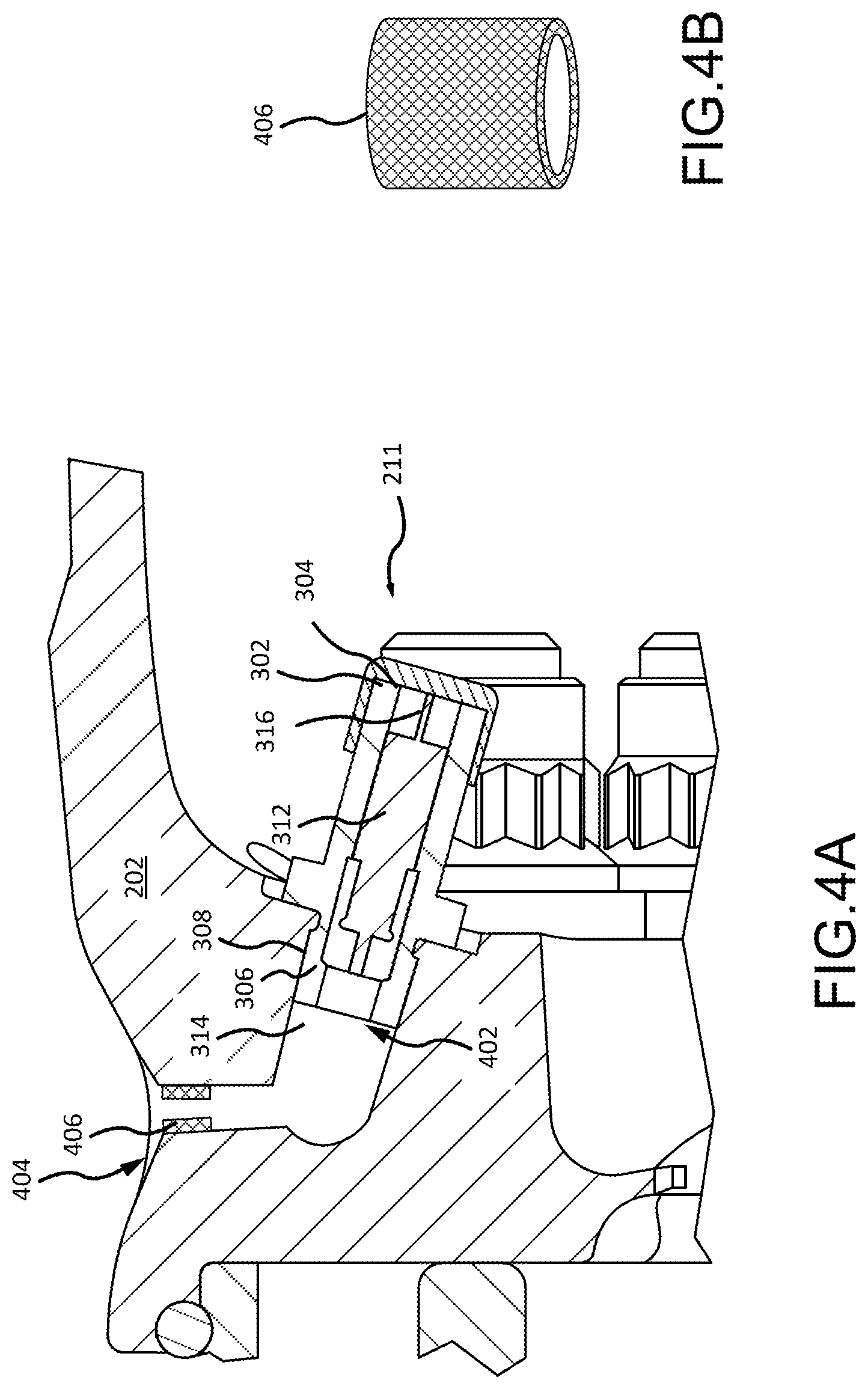 Patent US12576677 Figure 5 – Corrosion protection for aircraft wheel pneumatic ports