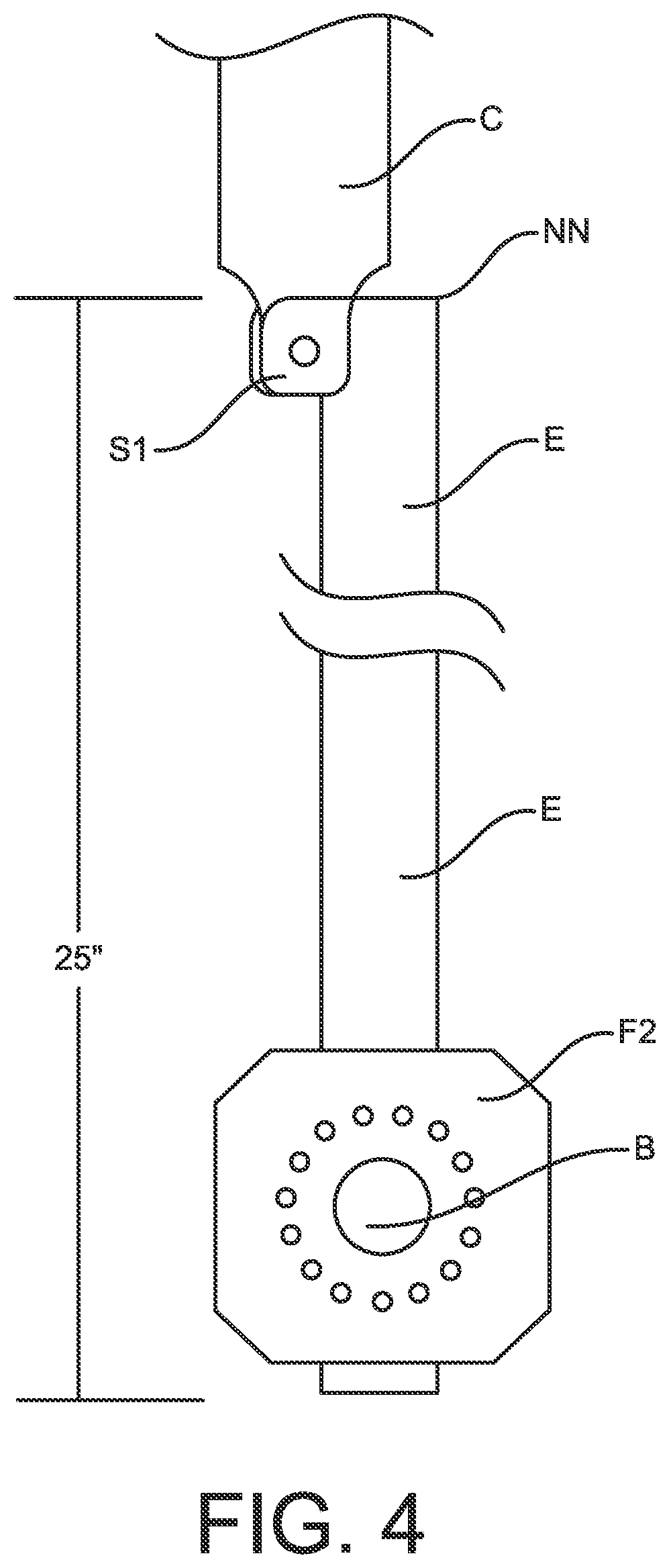 Patent US12576678 Figure 4 – Rotating trailer hitch arm