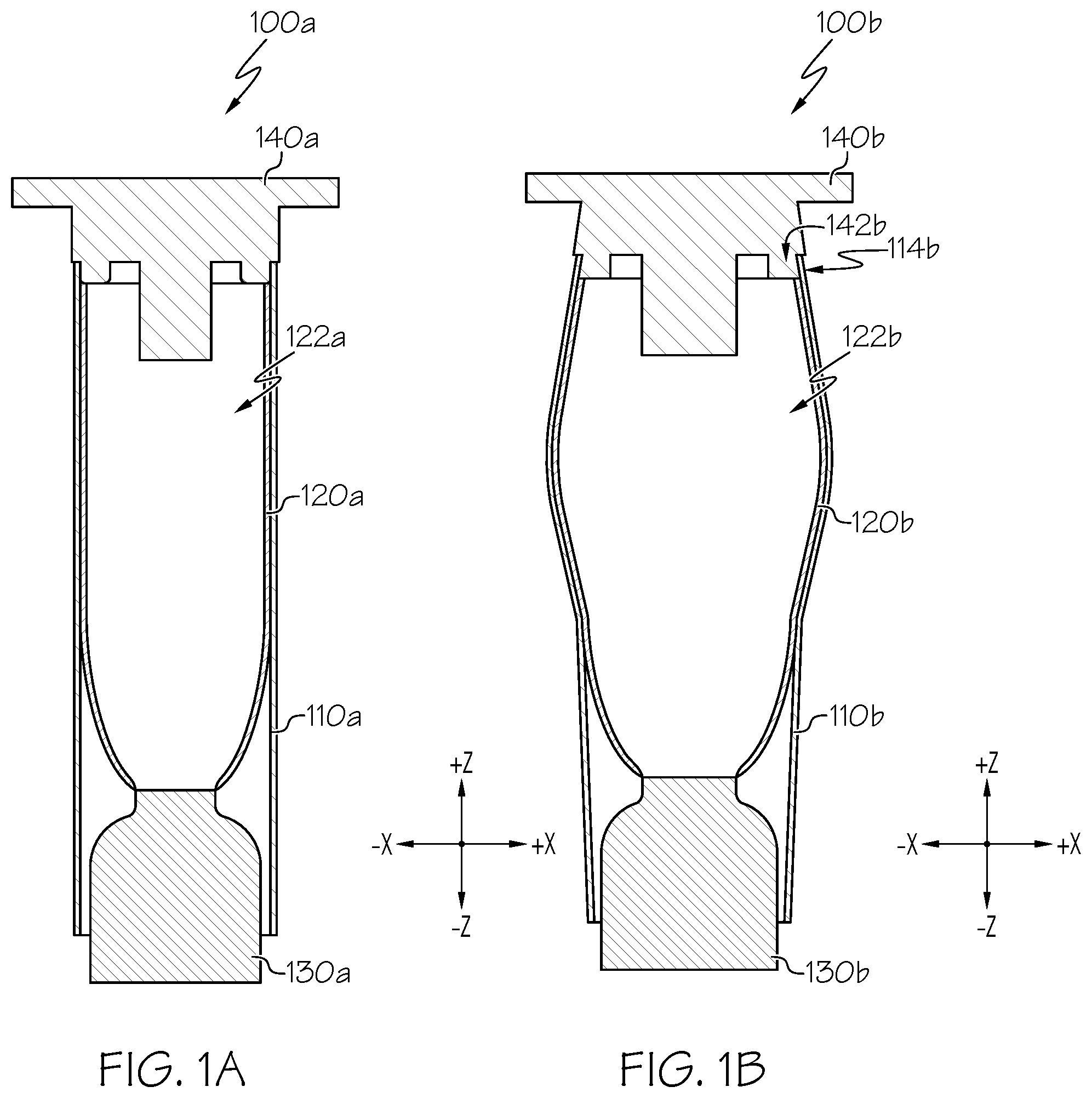 Patent US12576680 Figure 1 – Synthetic elastomeric air spring without reinforcing fibers