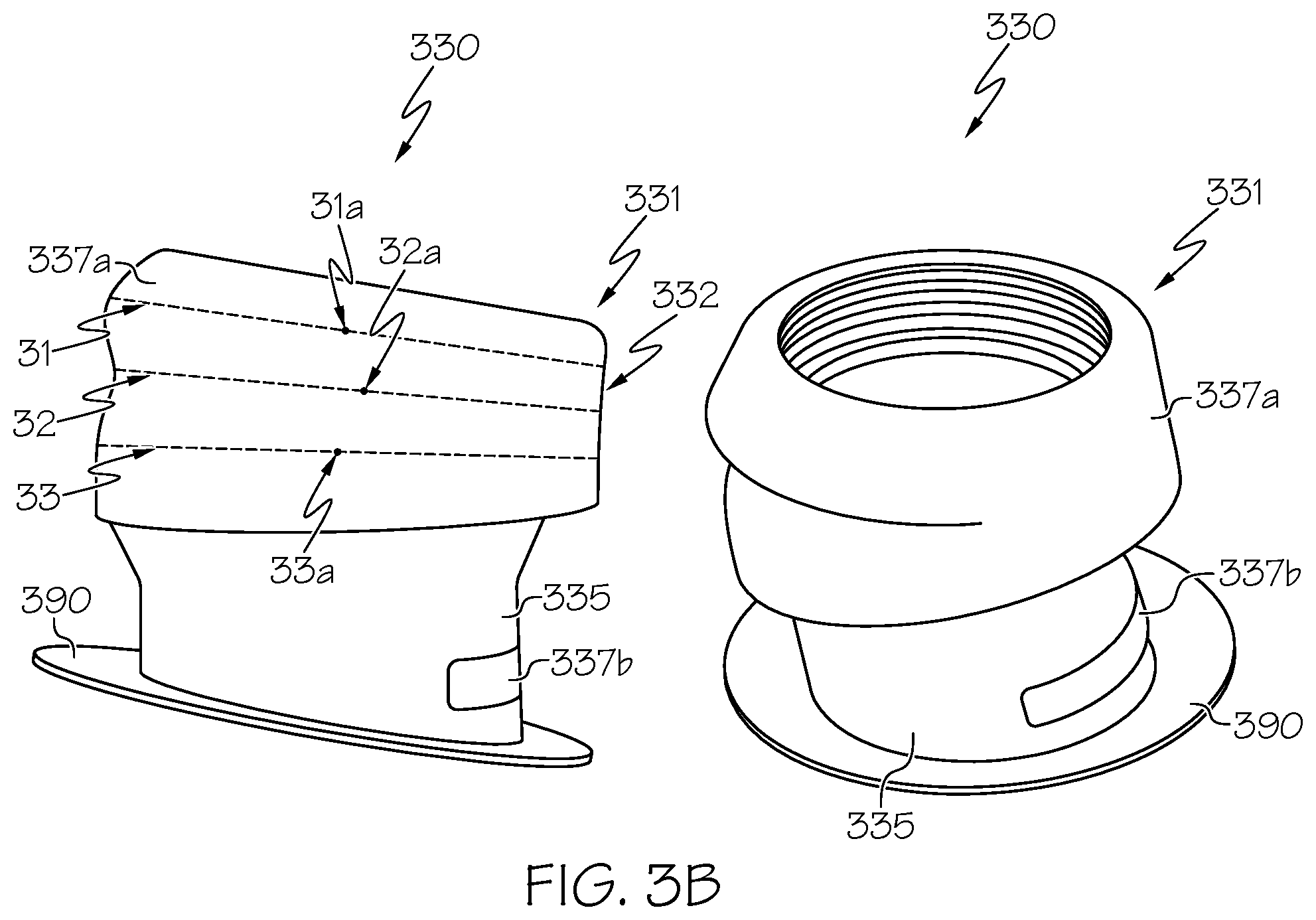 Patent US12576680 Figure 4 – Synthetic elastomeric air spring without reinforcing fibers