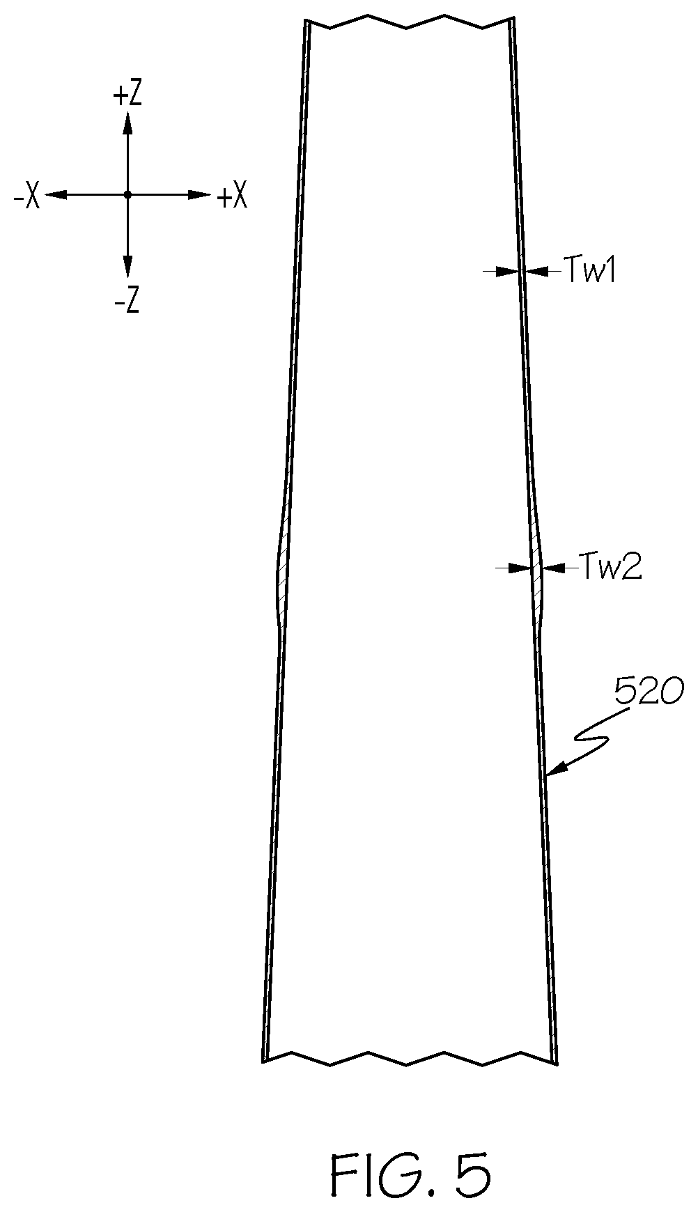 Patent US12576680 Figure 6 – Synthetic elastomeric air spring without reinforcing fibers