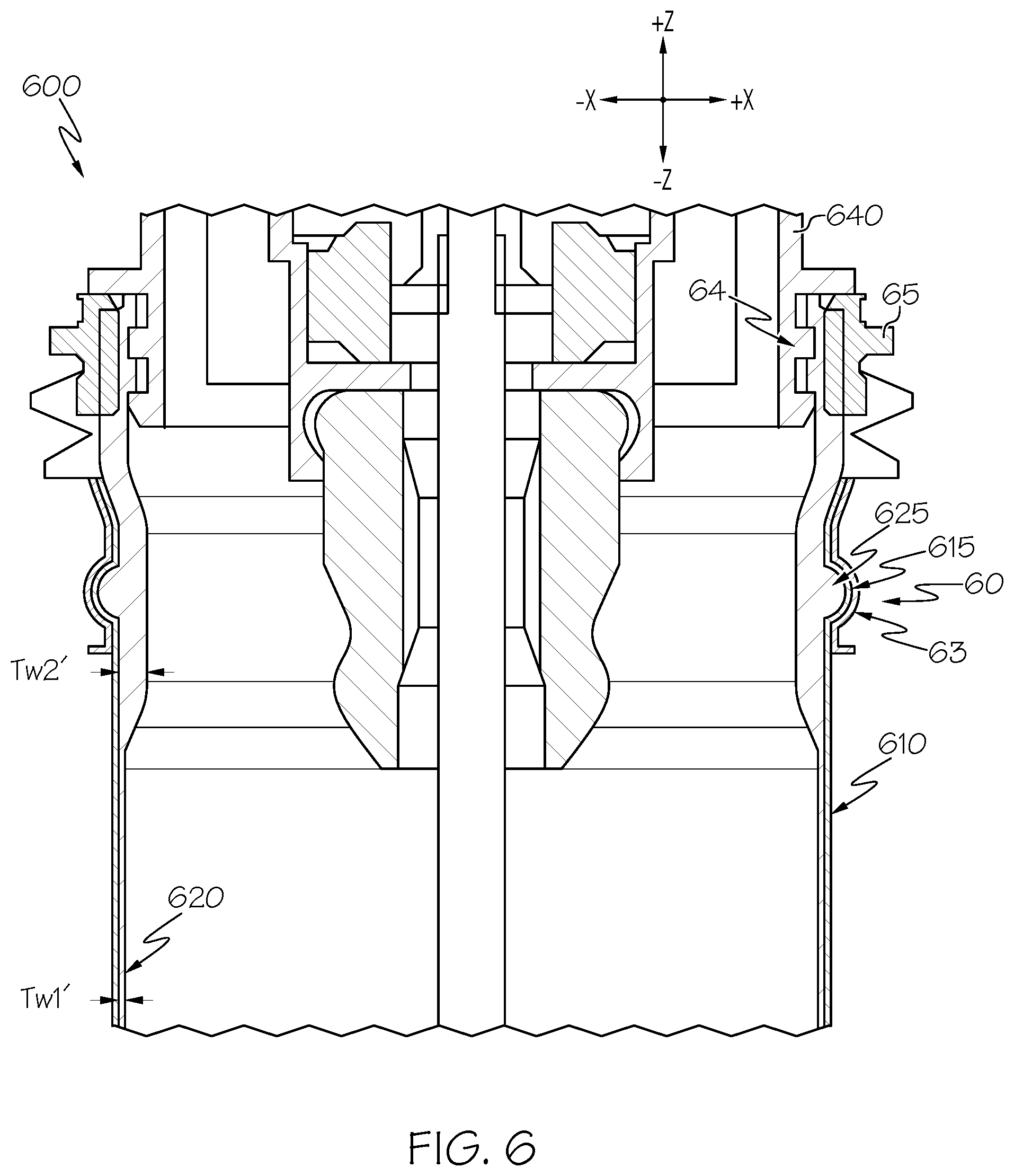 Patent US12576680 Figure 7 – Synthetic elastomeric air spring without reinforcing fibers