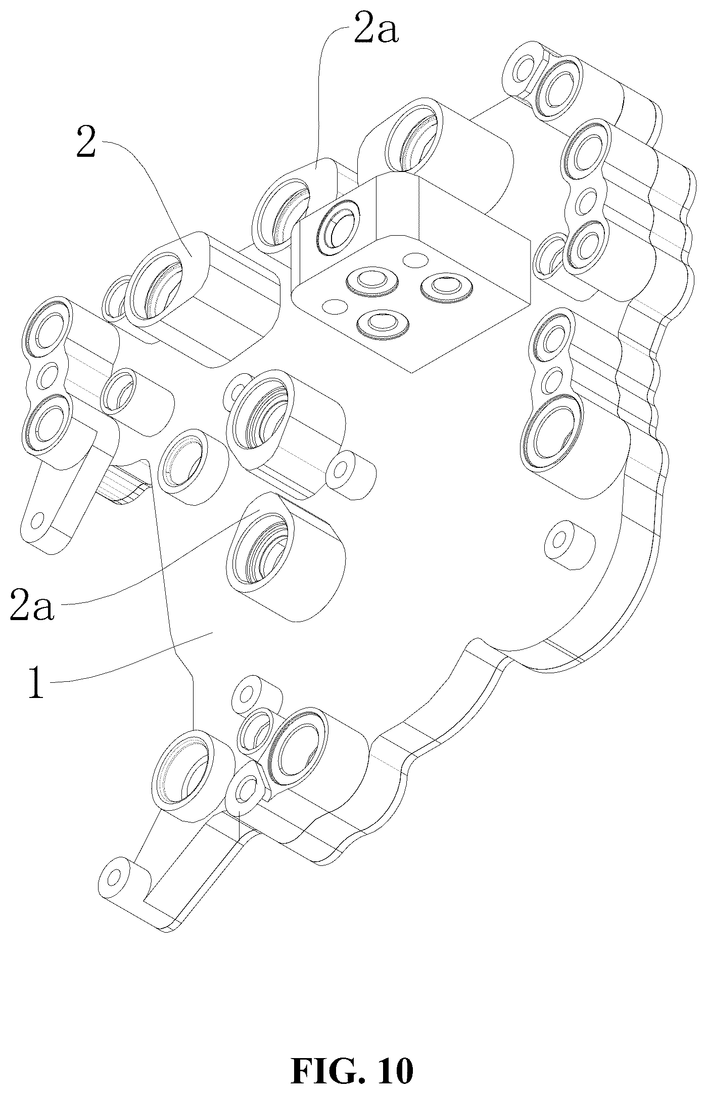 Patent US12576689 Figure 7 – Fluid control assembly and valve device