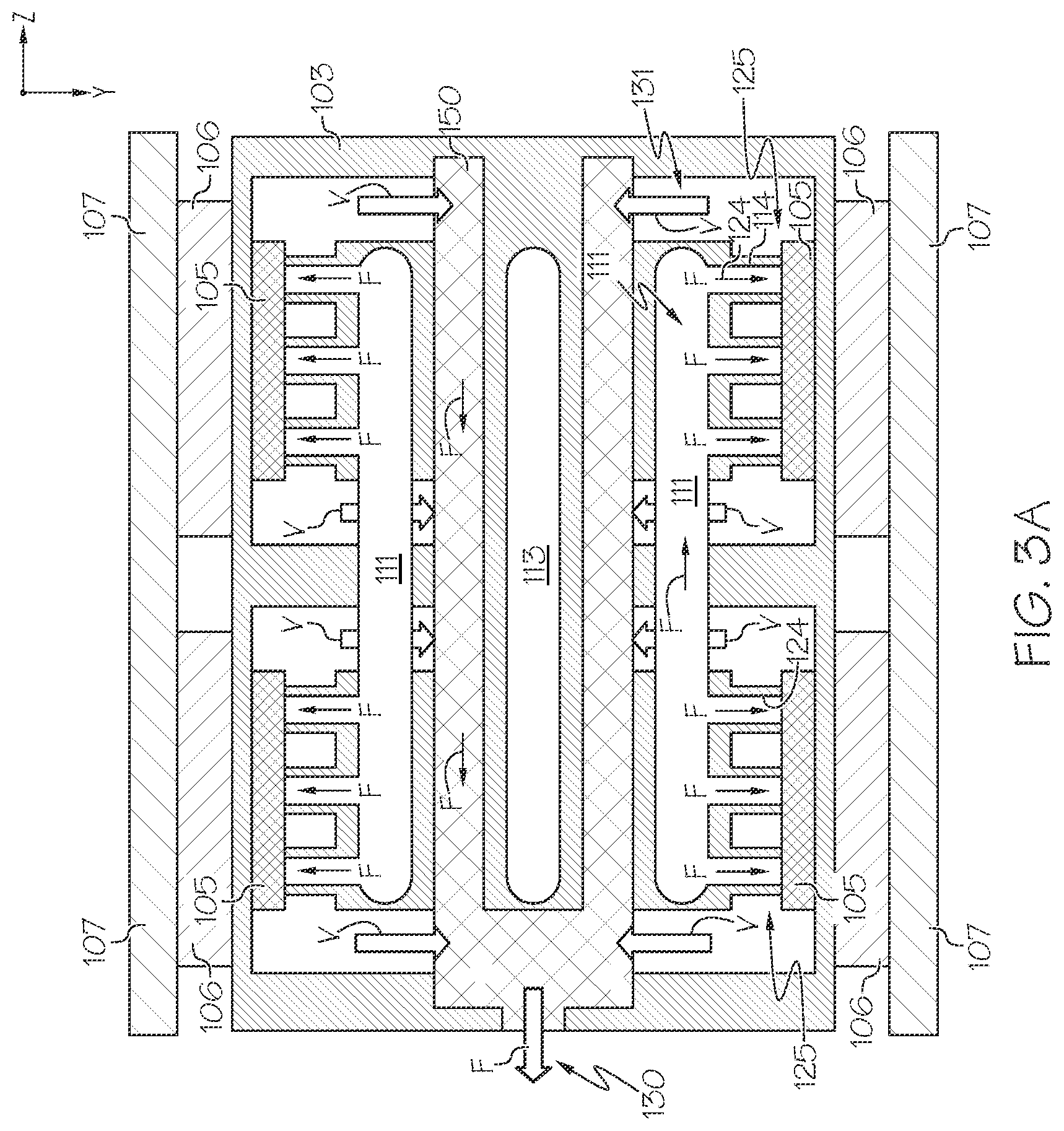 Patent US12576693 Figure 5 – Cooling systems and assemblies, and vehicles including the same