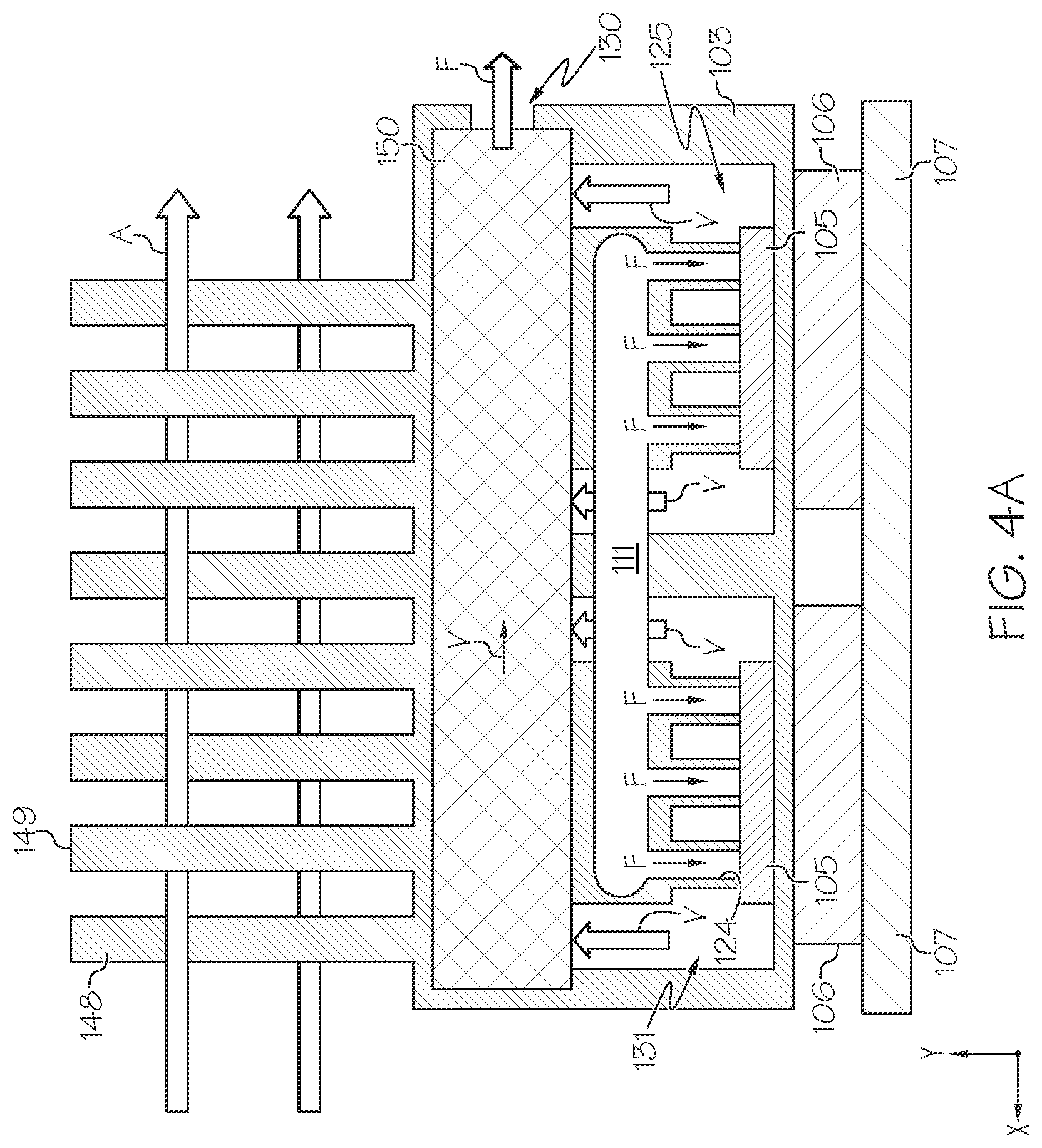 Patent US12576693 Figure 7 – Cooling systems and assemblies, and vehicles including the same
