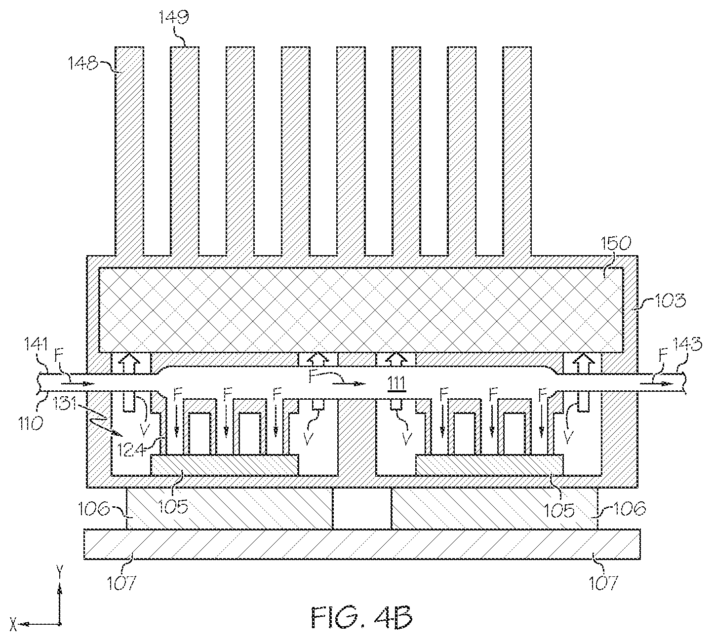 Patent US12576693 Figure 8 – Cooling systems and assemblies, and vehicles including the same