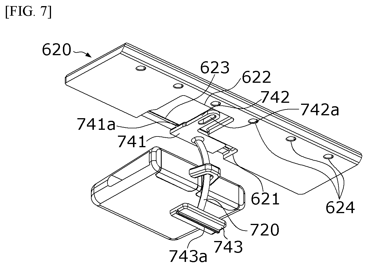 Patent US12576695 Figure 7 – Vehicle air vent