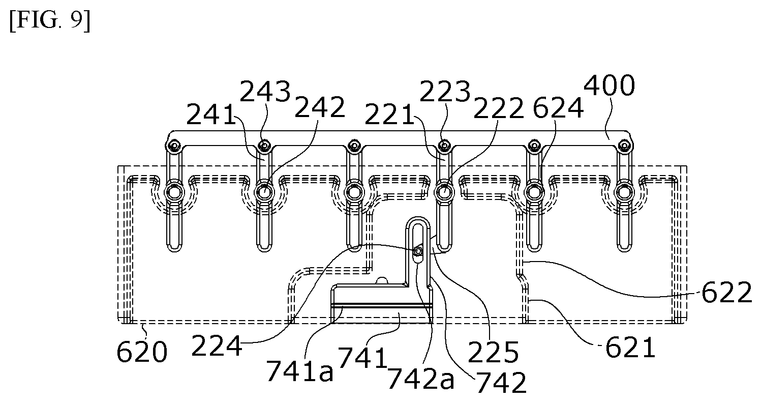 Patent US12576695 Figure 9 – Vehicle air vent