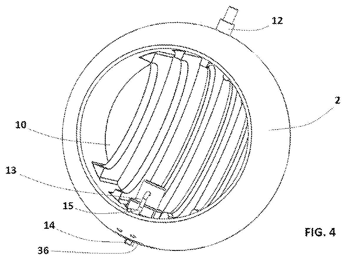 Patent US12576696 Figure 4 – Air vent assembly and control system