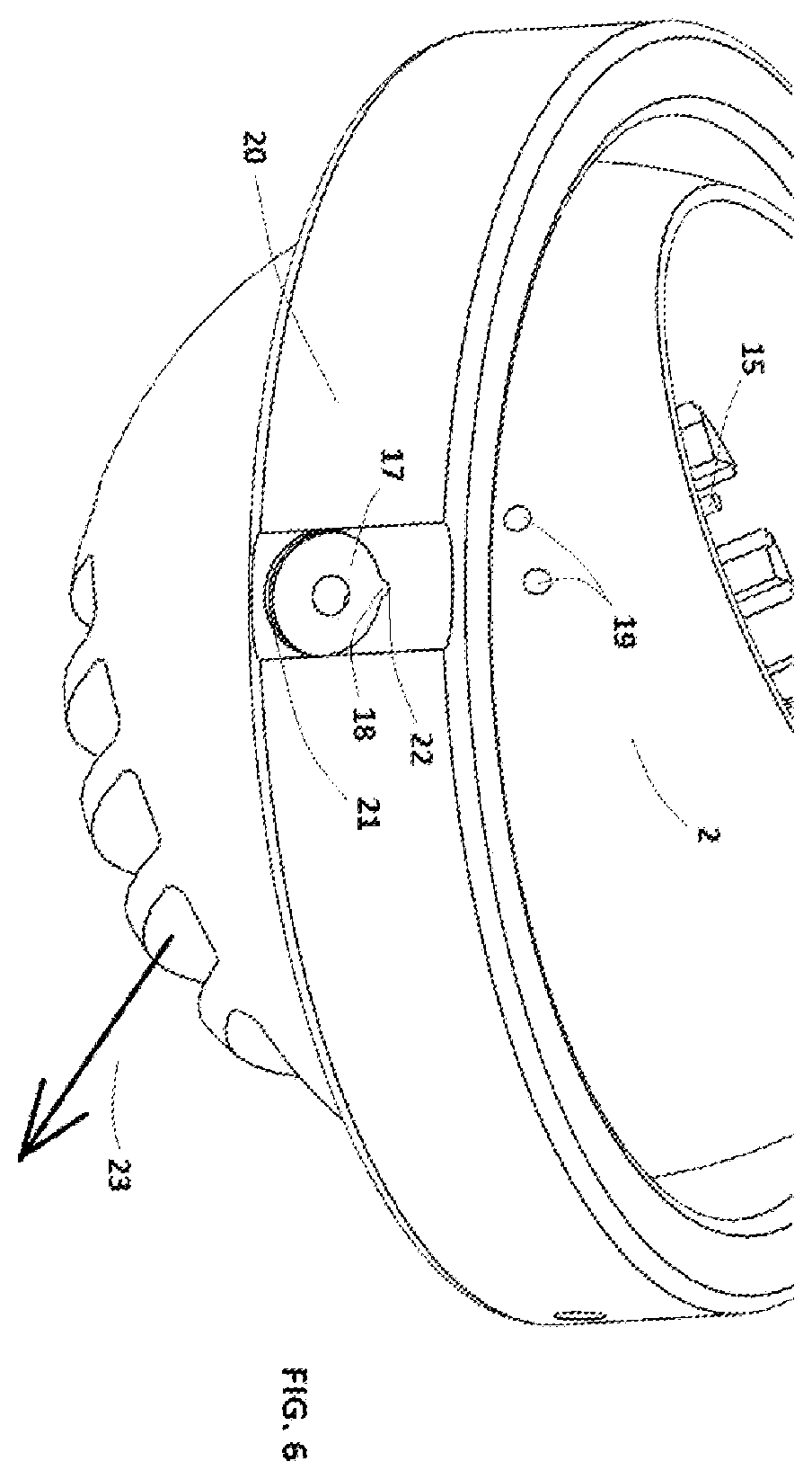 Patent US12576696 Figure 6 – Air vent assembly and control system