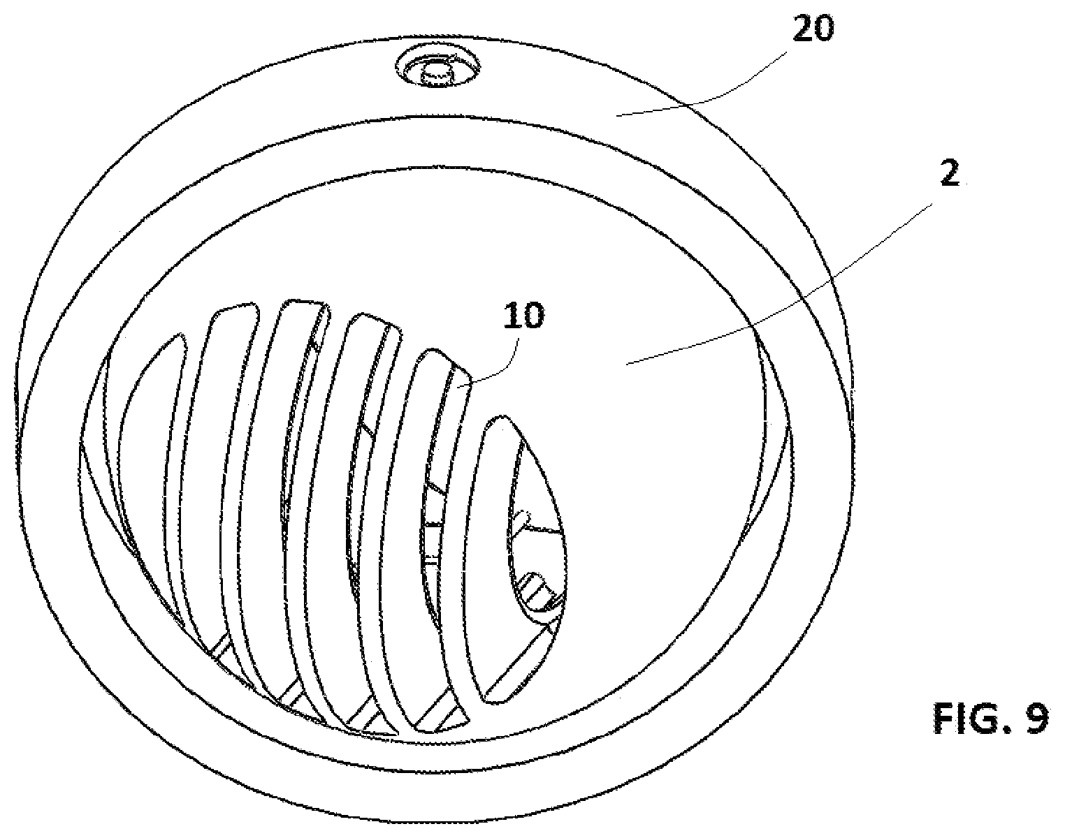 Patent US12576696 Figure 9 – Air vent assembly and control system