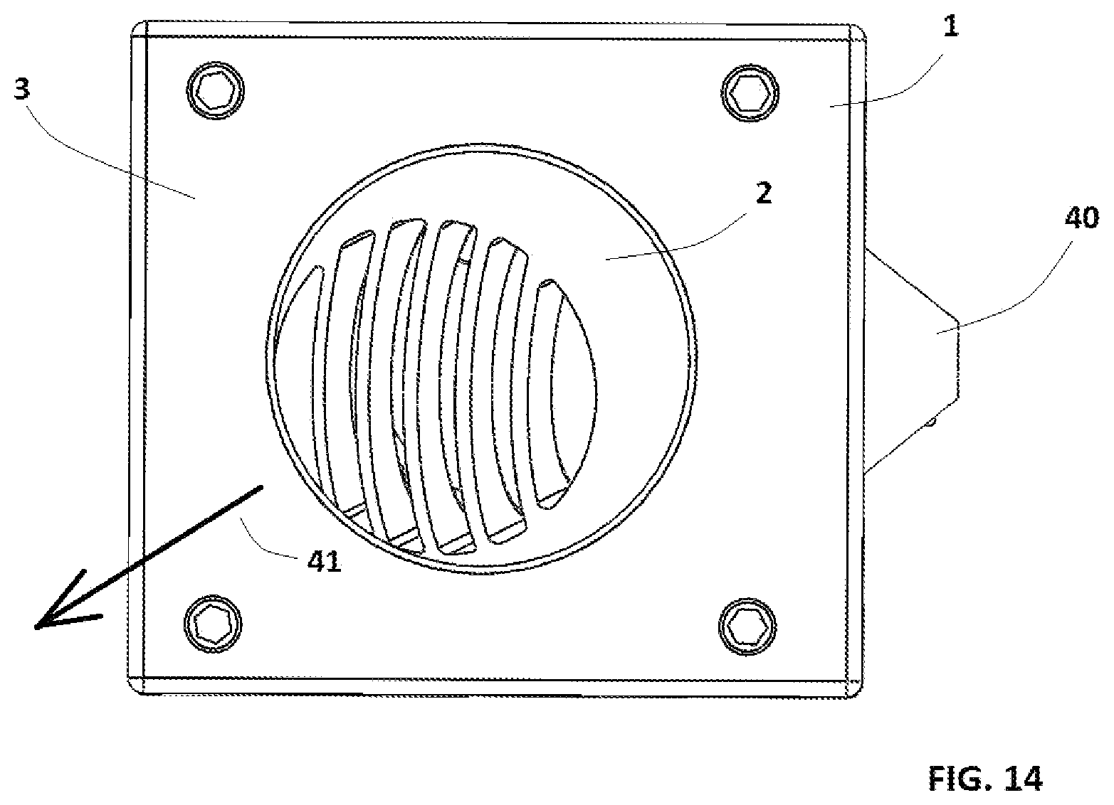 Patent US12576696 Figure 14 – Air vent assembly and control system