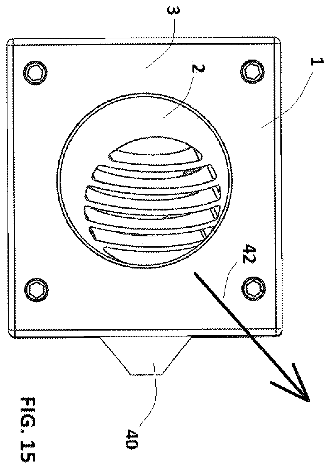 Patent US12576696 Figure 15 – Air vent assembly and control system