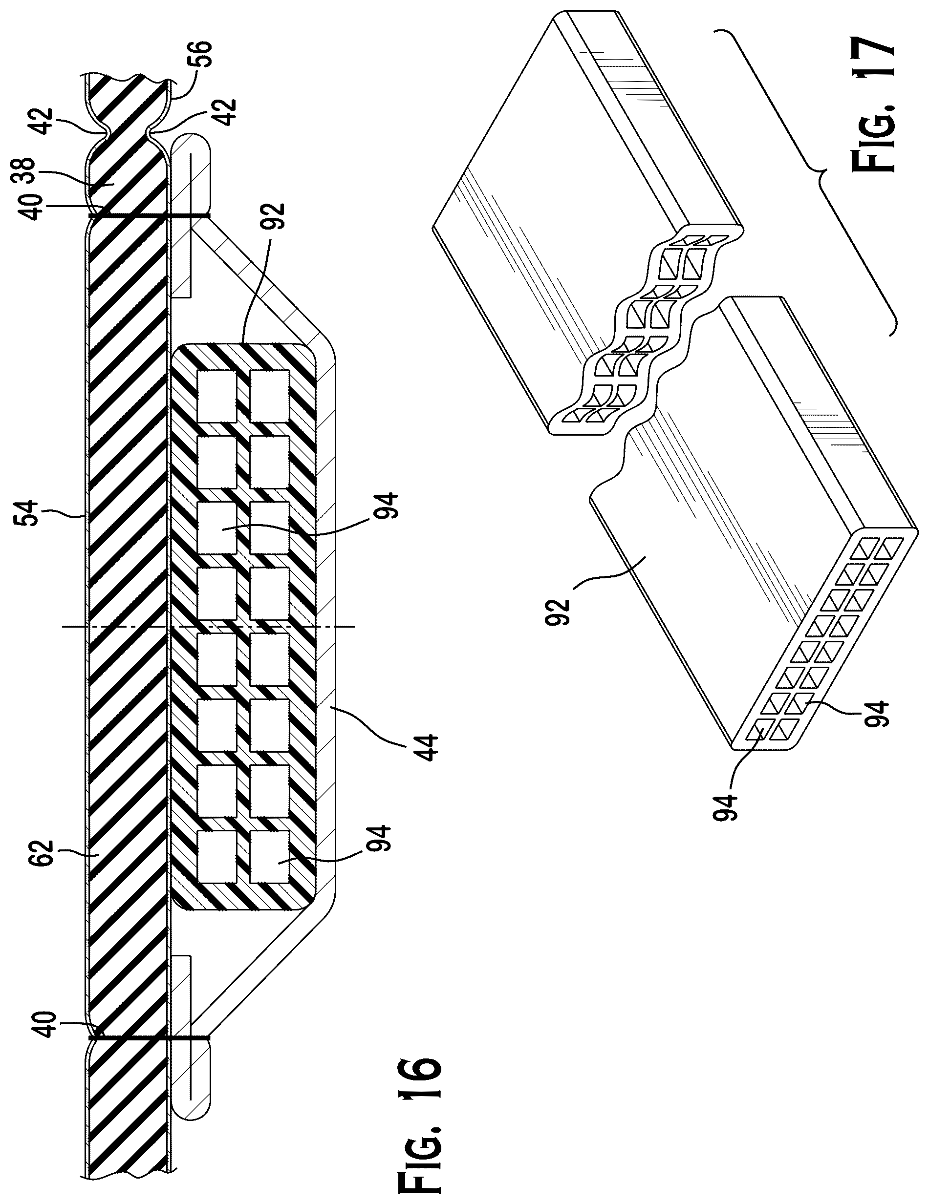 Patent US12576697 Figure 12 – Reinforcement element for sun shades, buckle resistant sun shades, sun shades for vehicles, and method of making same