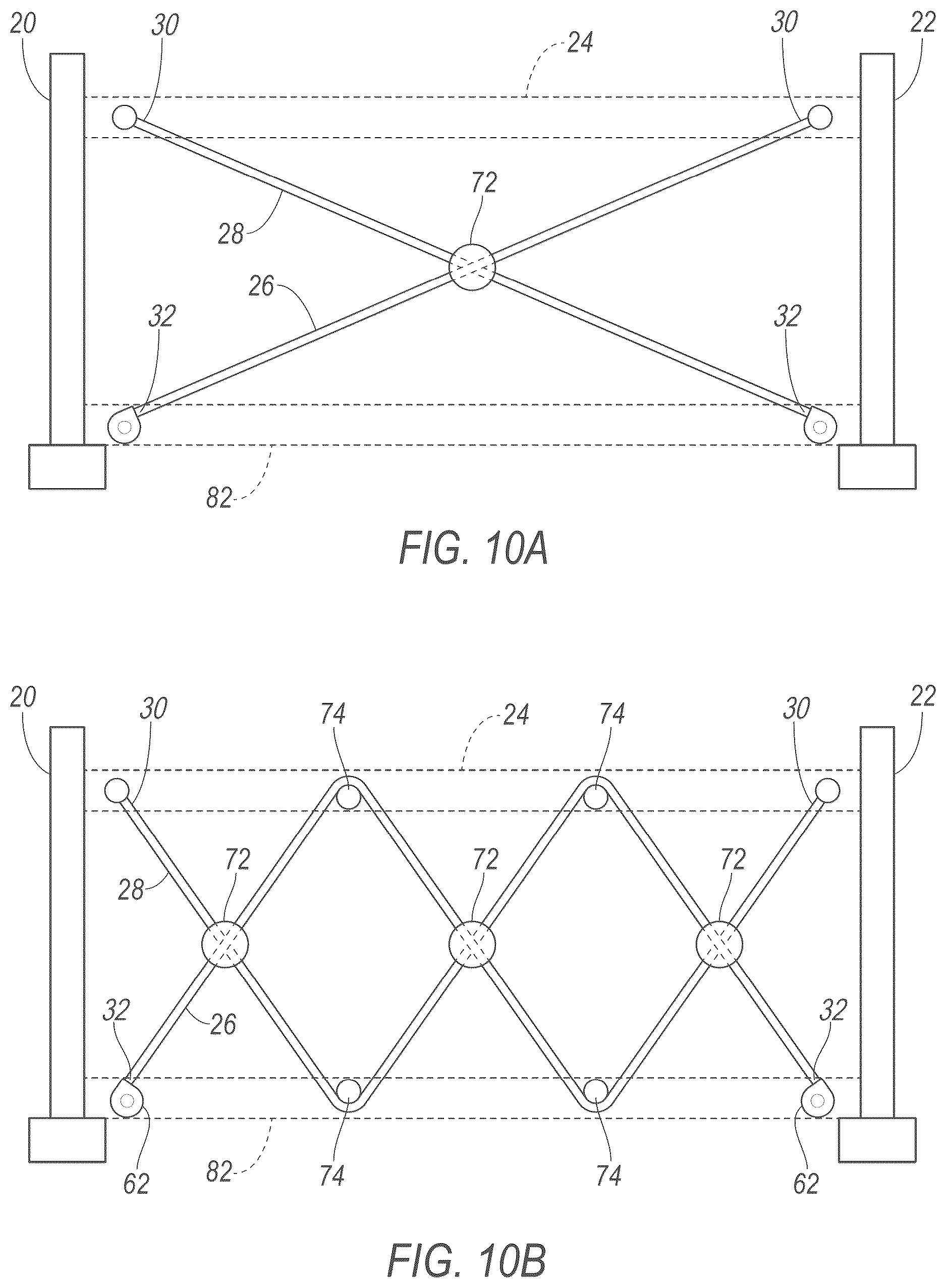 Patent US12576699 Figure 10 – Cable deployable across vehicle door opening