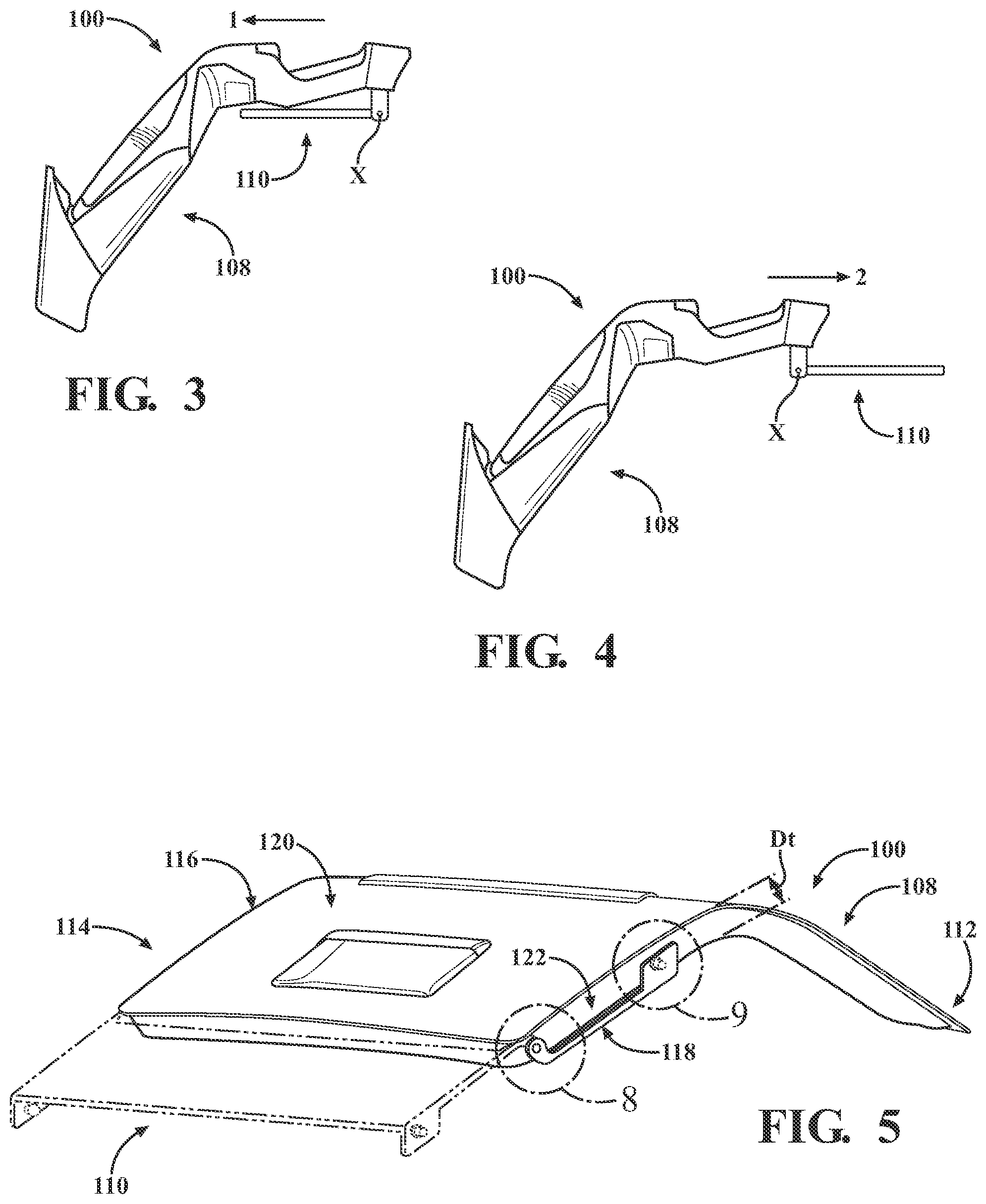 Patent US12576700 Figure 2 – Retractable shields for vehicle tailgates