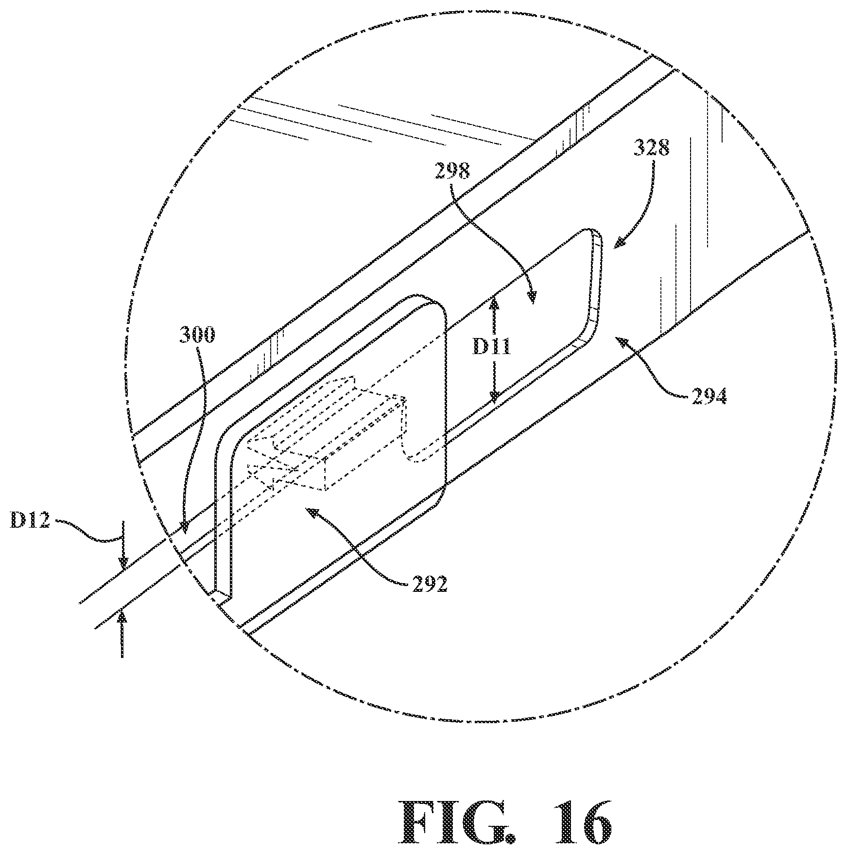 Patent US12576700 Figure 8 – Retractable shields for vehicle tailgates