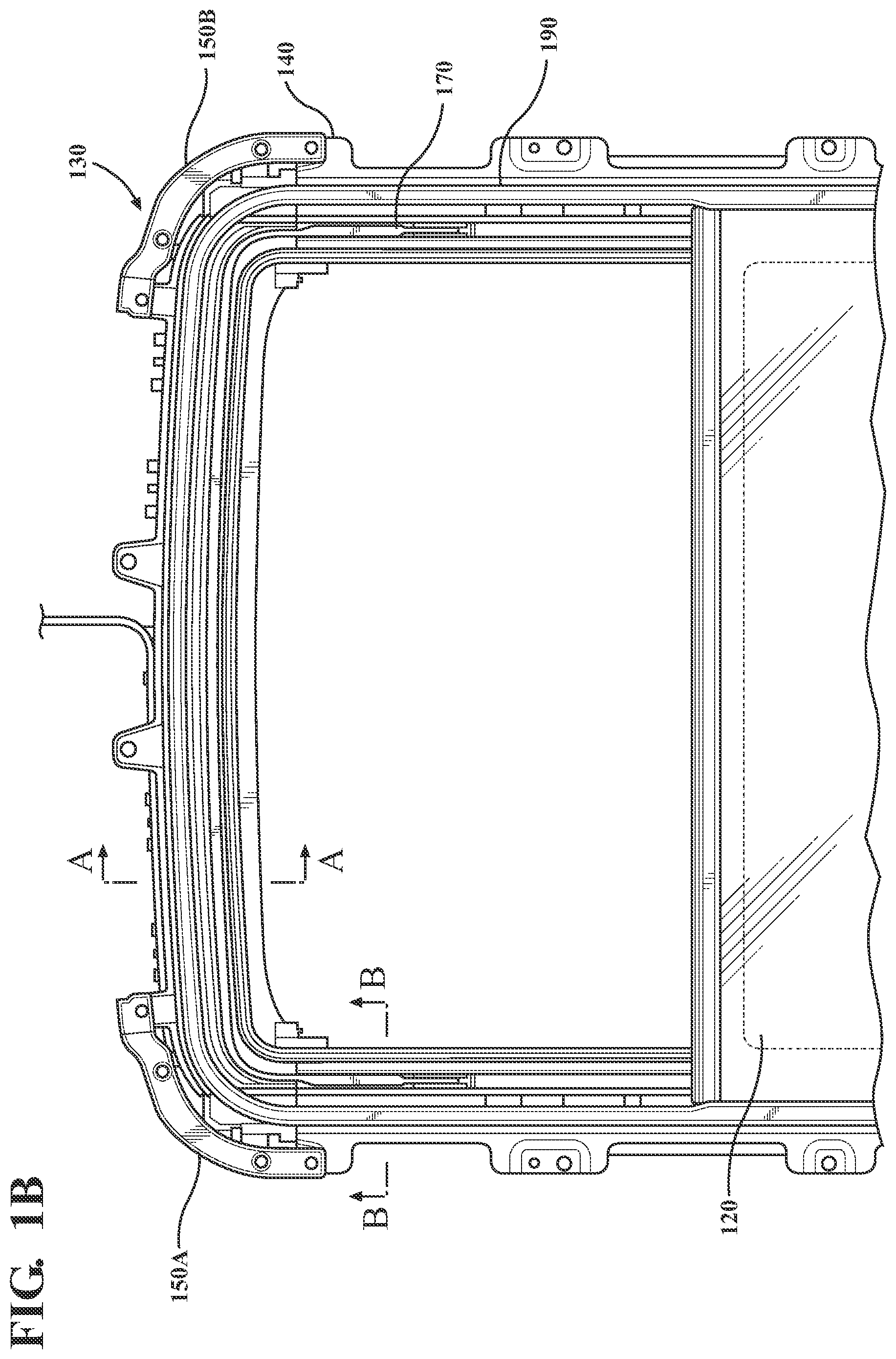 Patent US12576701 Figure 2 – Sunroof assembly water management system