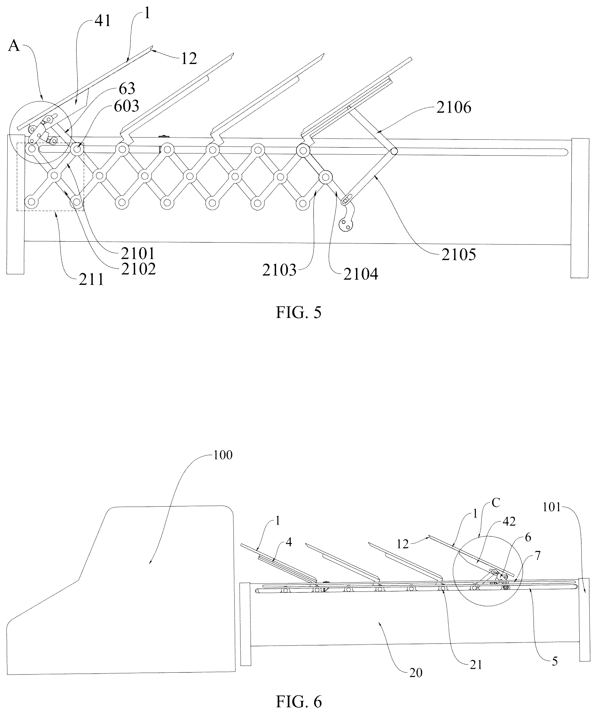 Patent US12576702 Figure 3 – Pickup truck tonneau cover