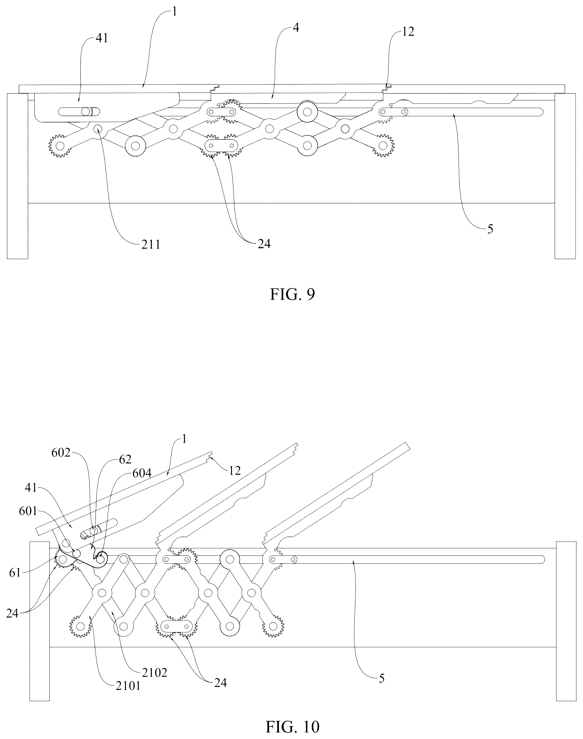 Patent US12576702 Figure 5 – Pickup truck tonneau cover