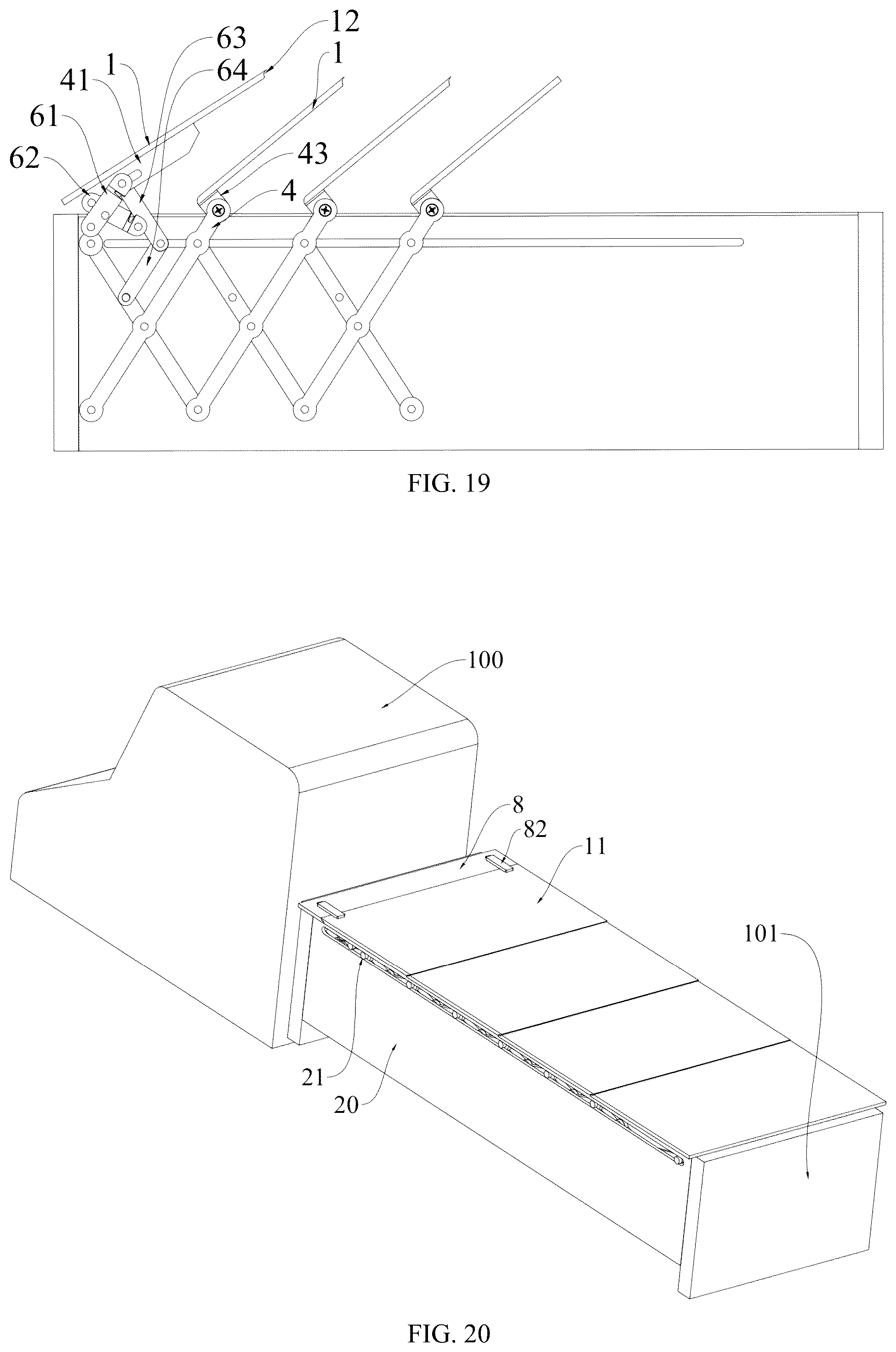 Patent US12576702 Figure 10 – Pickup truck tonneau cover