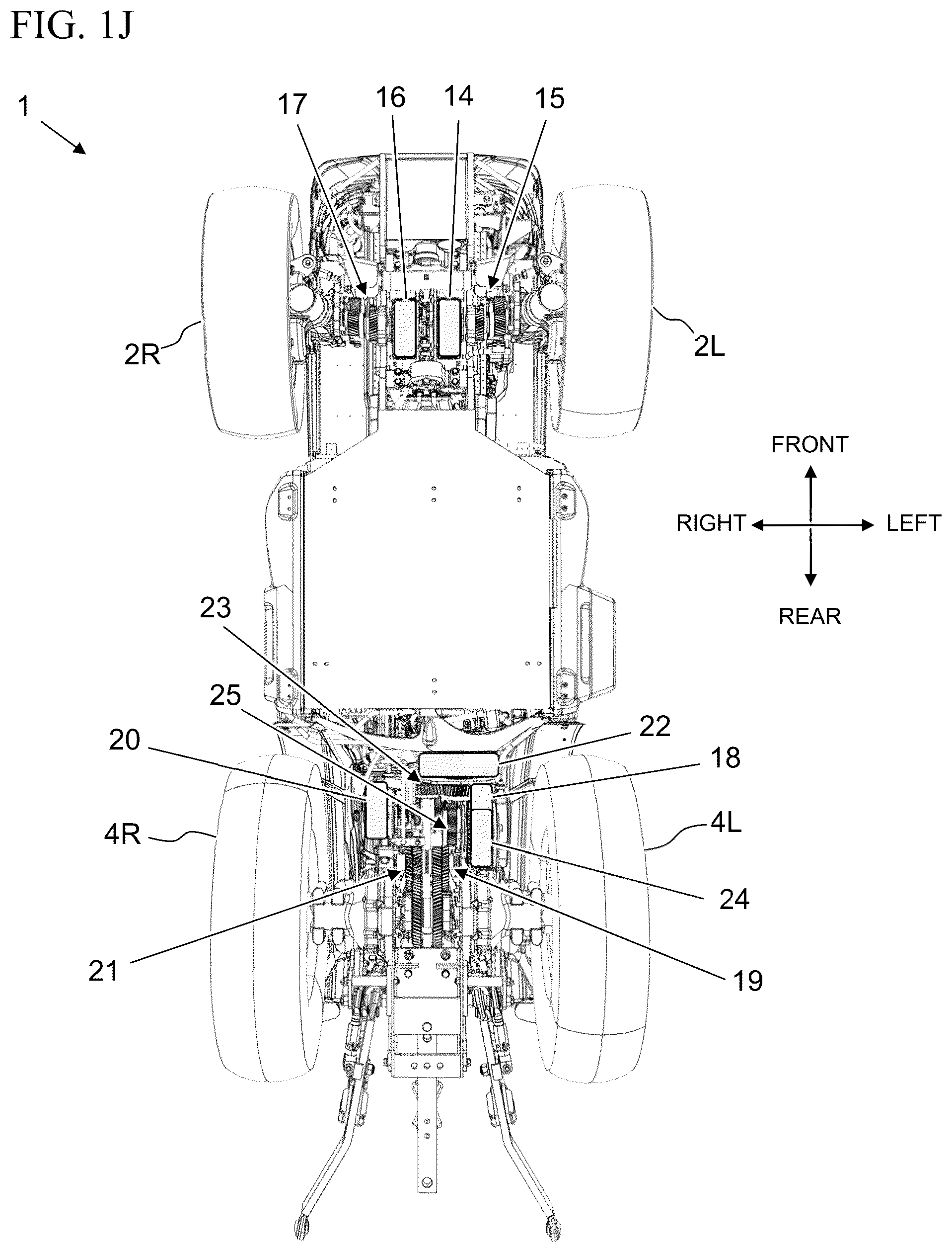 Patent US12576704 Figure 10 – Electric work vehicle