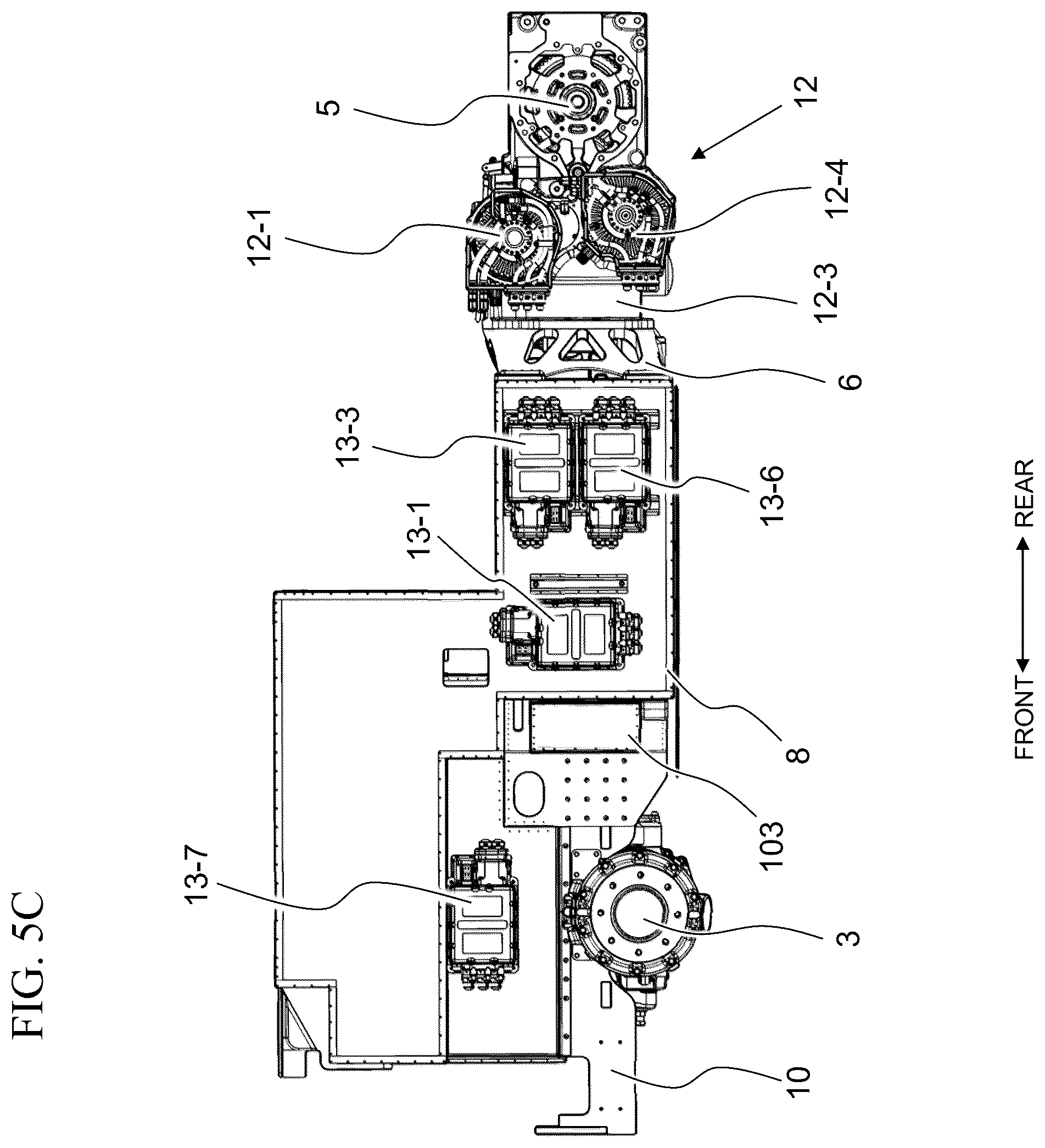Patent US12576704 Figure 15 – Electric work vehicle