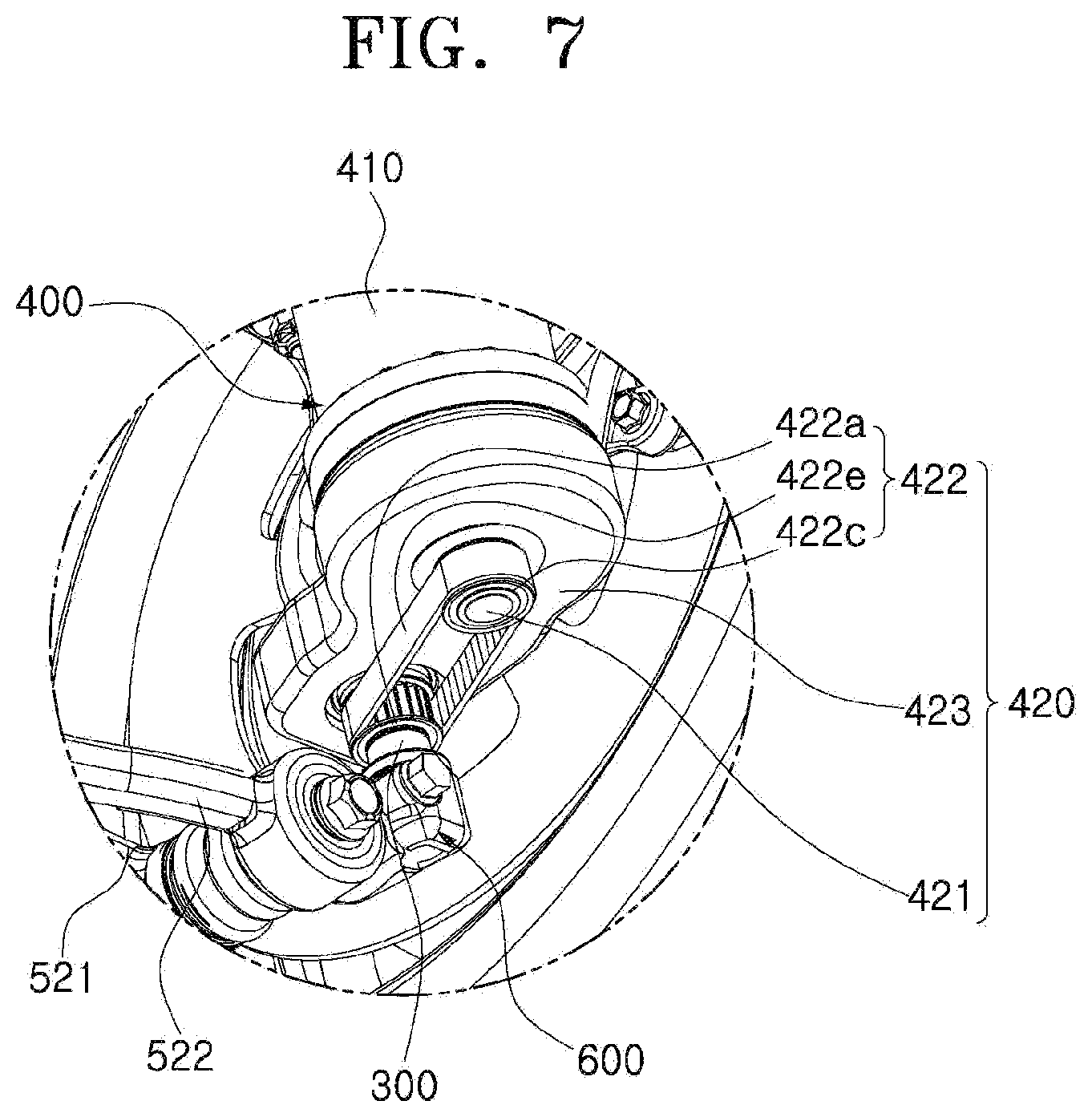 Patent US12576707 Figure 7 – Corner module apparatus