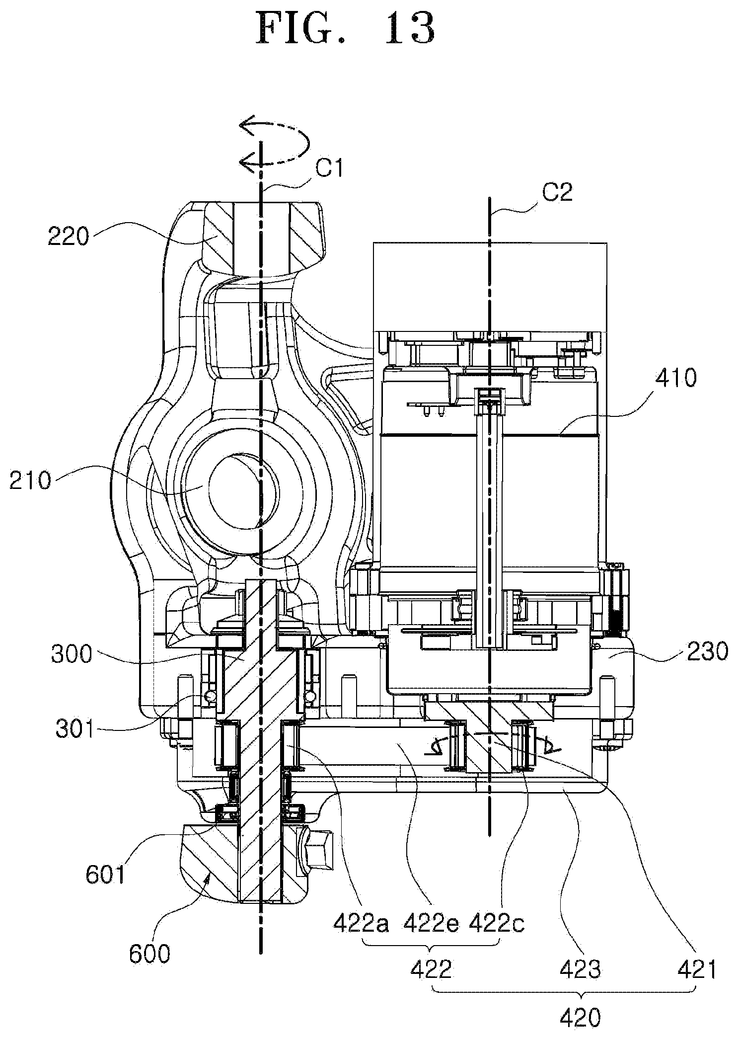Patent US12576707 Figure 13 – Corner module apparatus