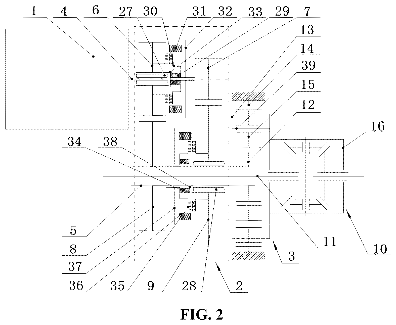 Patent US12576709 Figure 2 – Transverse driving assembly