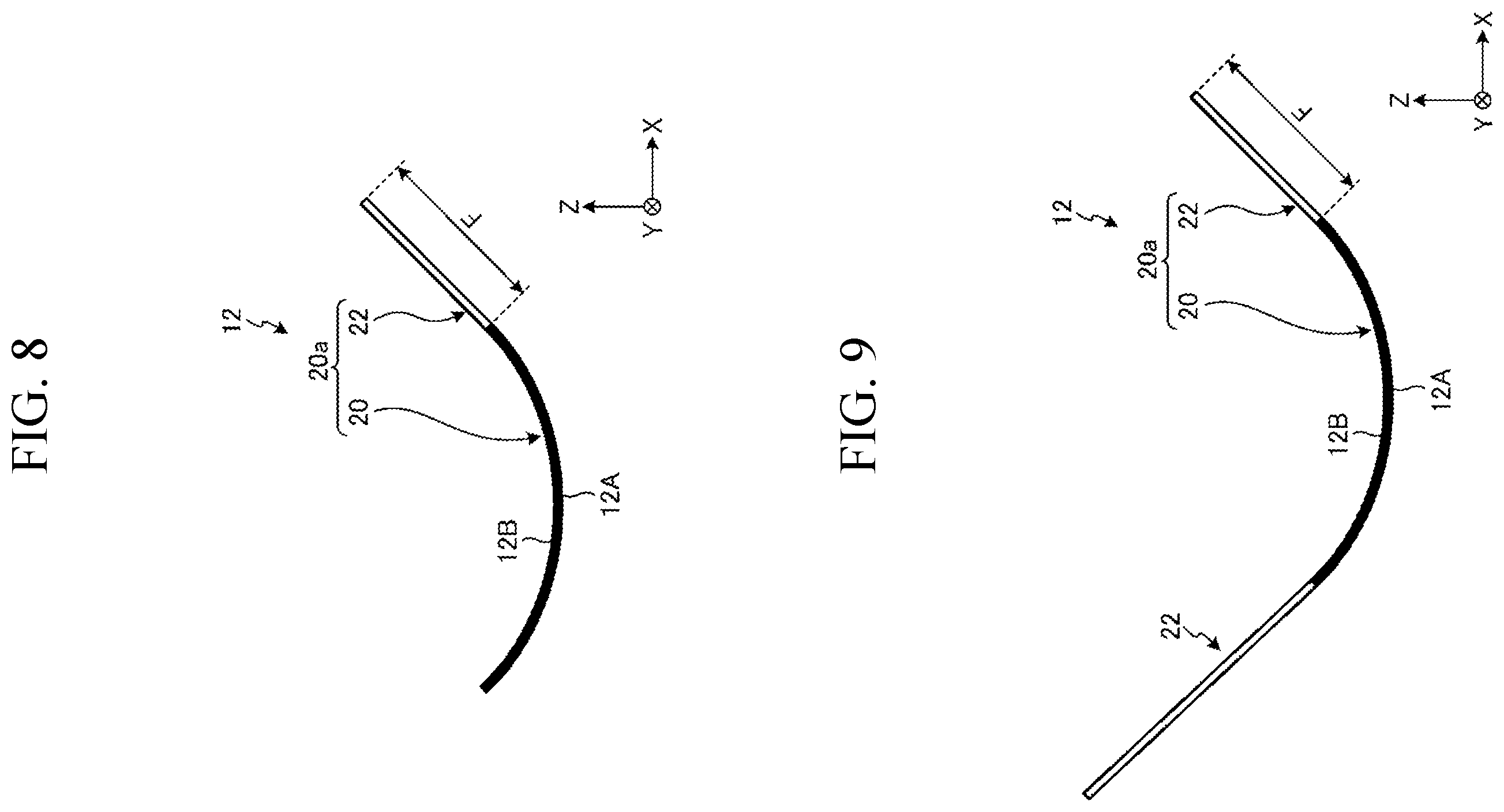 Patent US12576714 Figure 5 – Glass article and onboard display device
