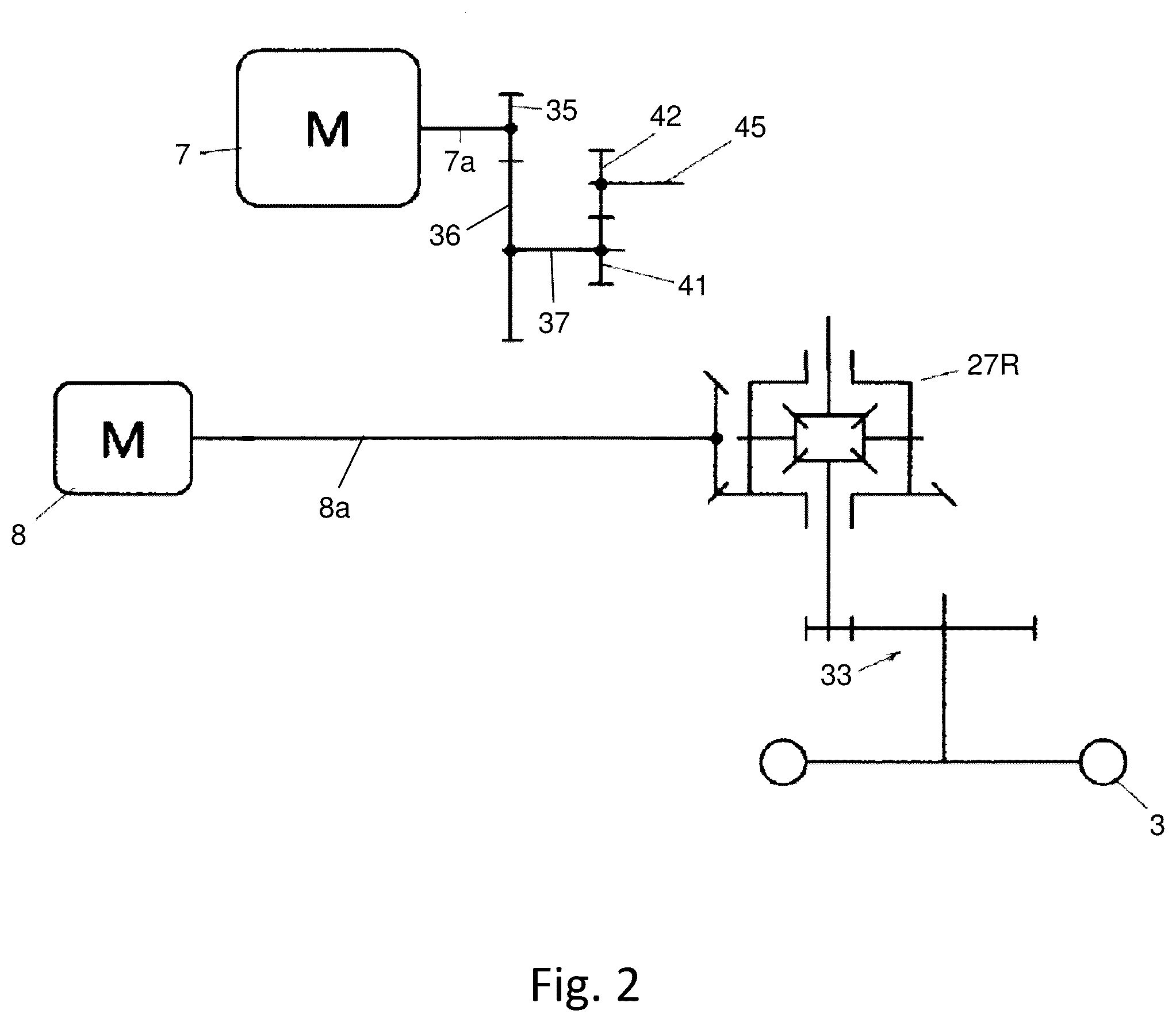 Patent US12576719 Figure 2 – Electric work vehicle and power take-off control method