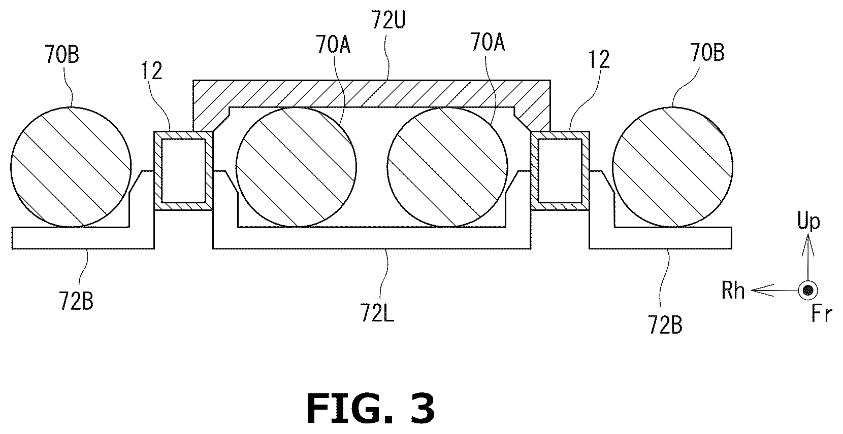 Patent US12576731 Figure 3 – Fuel cell electric vehicle