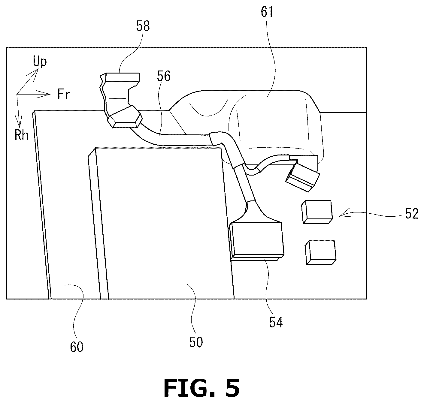 Patent US12576731 Figure 5 – Fuel cell electric vehicle