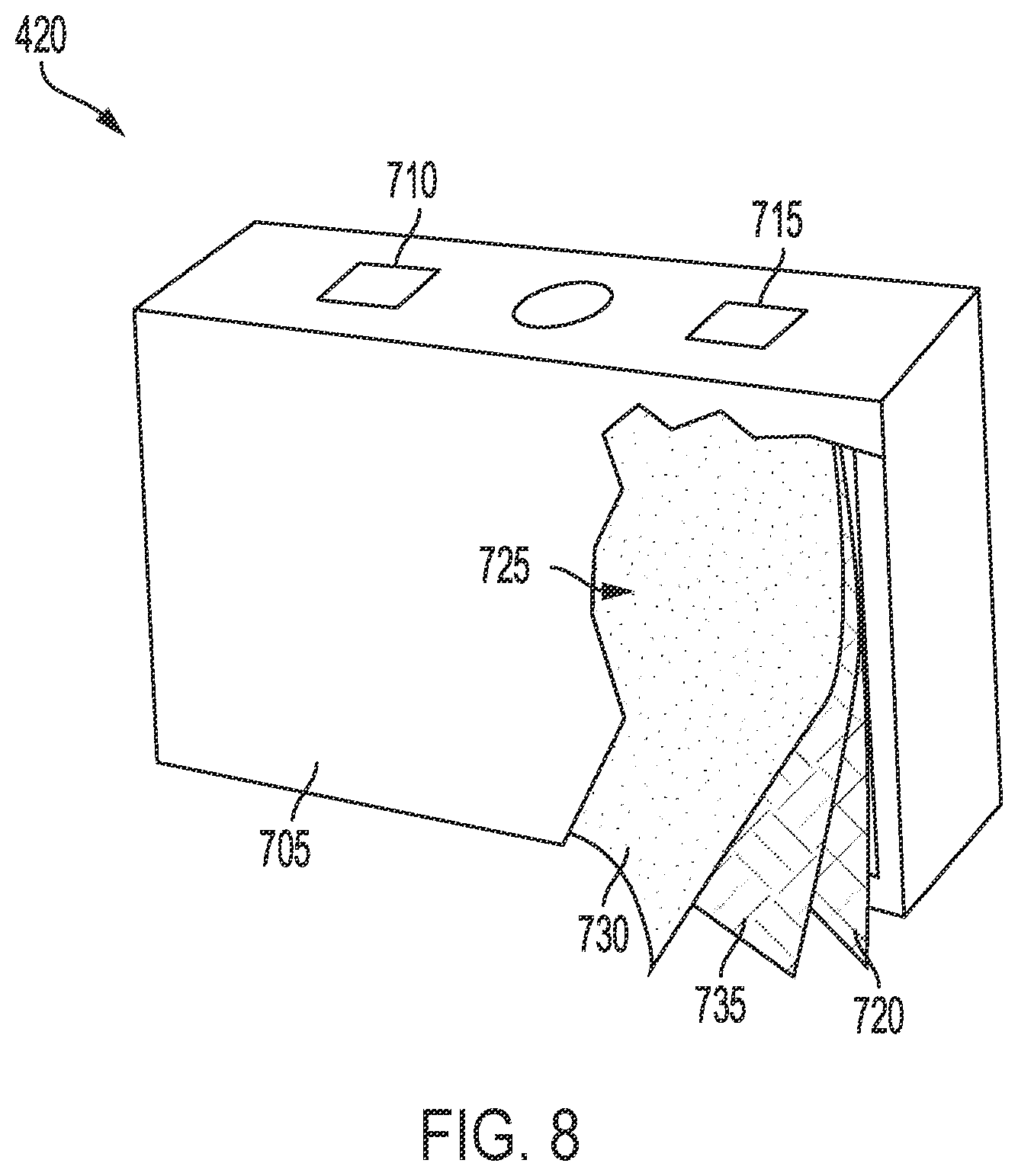 Patent US12576732 Figure 8 – Power transmission between electric vehicle battery and alternating-current power system