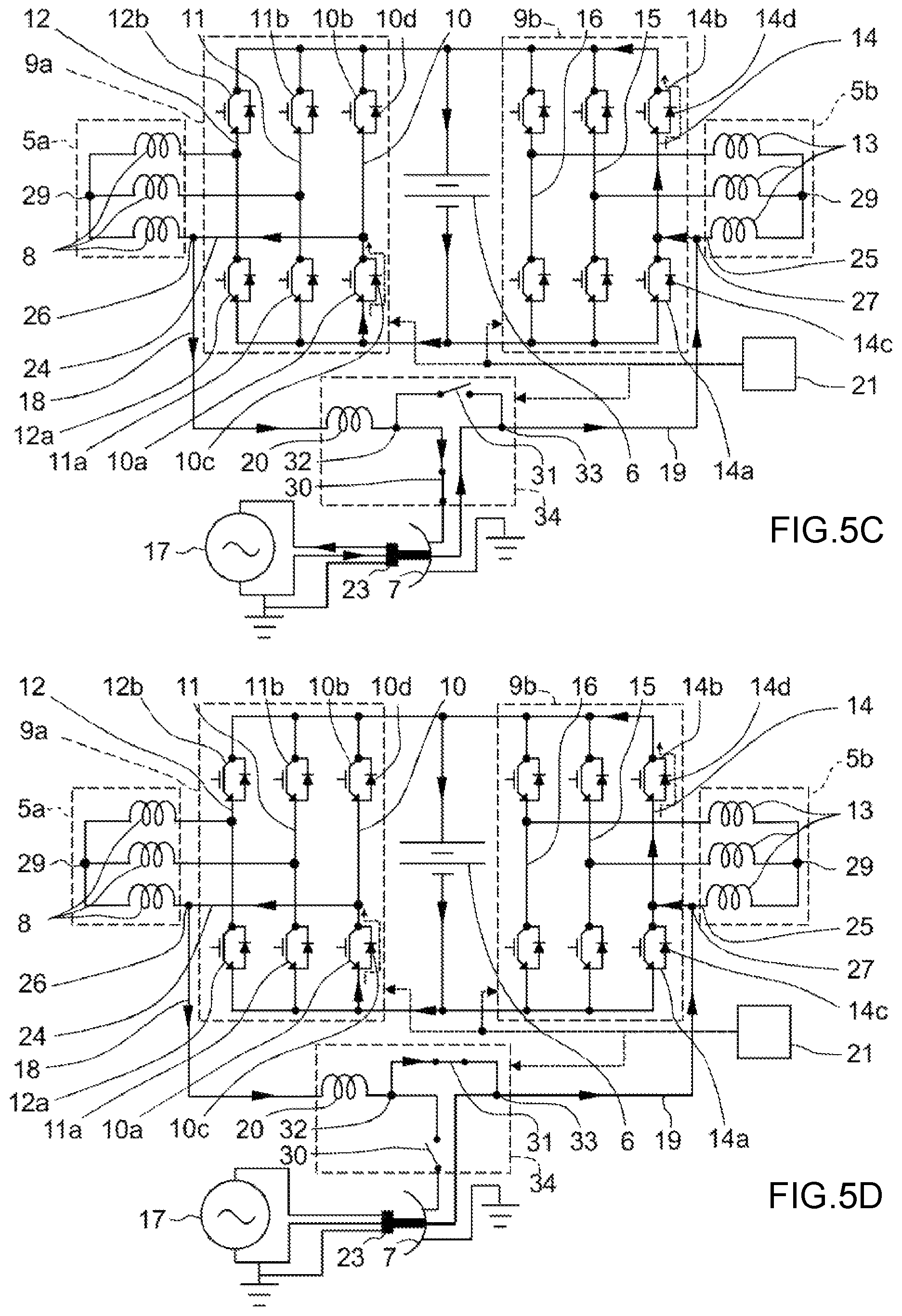Patent US12576733 Figure 6 – Vehicle electrical system