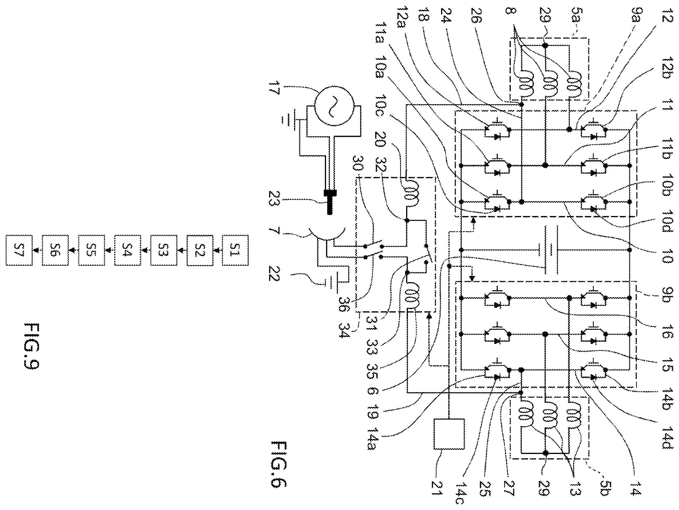 Patent US12576733 Figure 7 – Vehicle electrical system