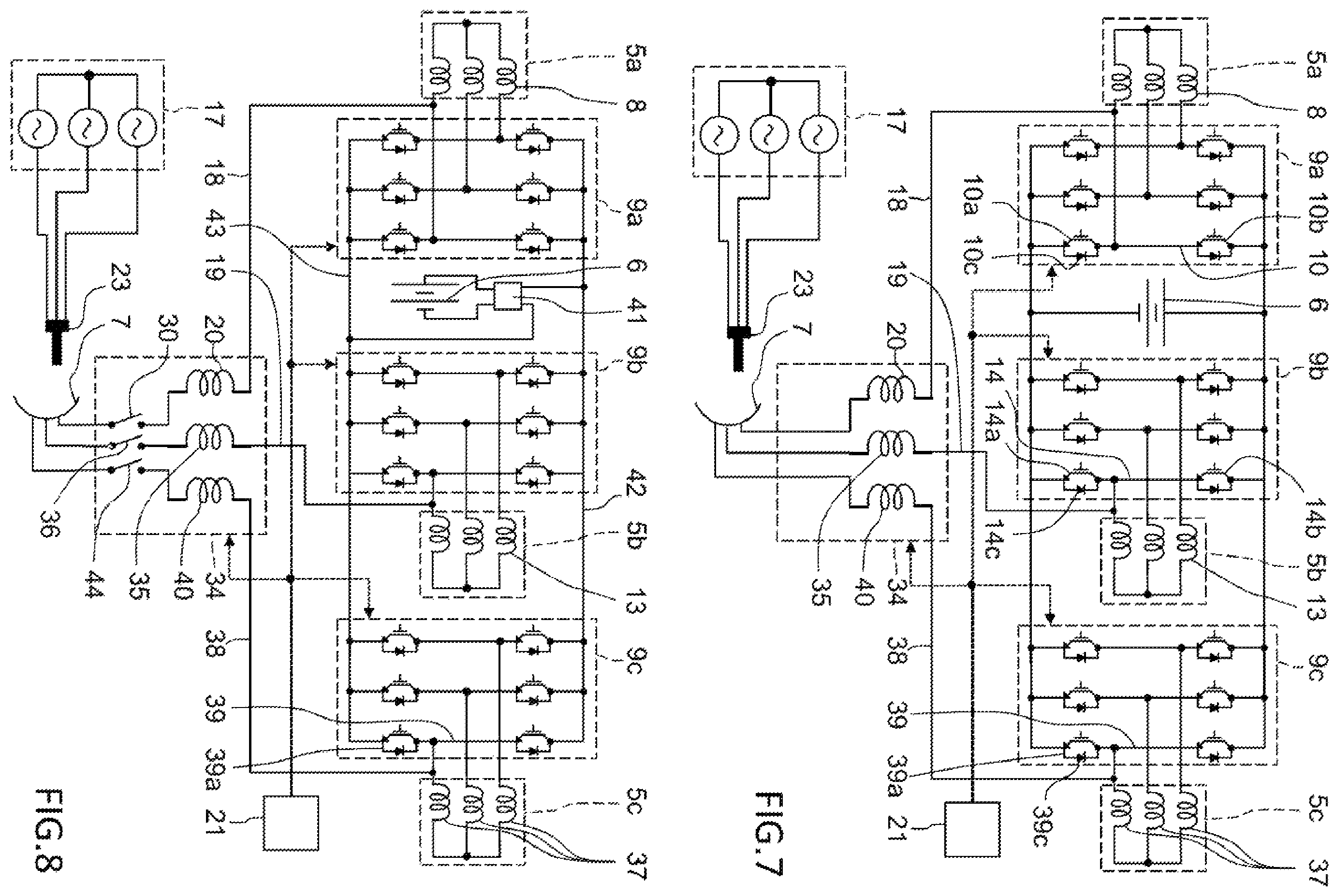 Patent US12576733 Figure 8 – Vehicle electrical system